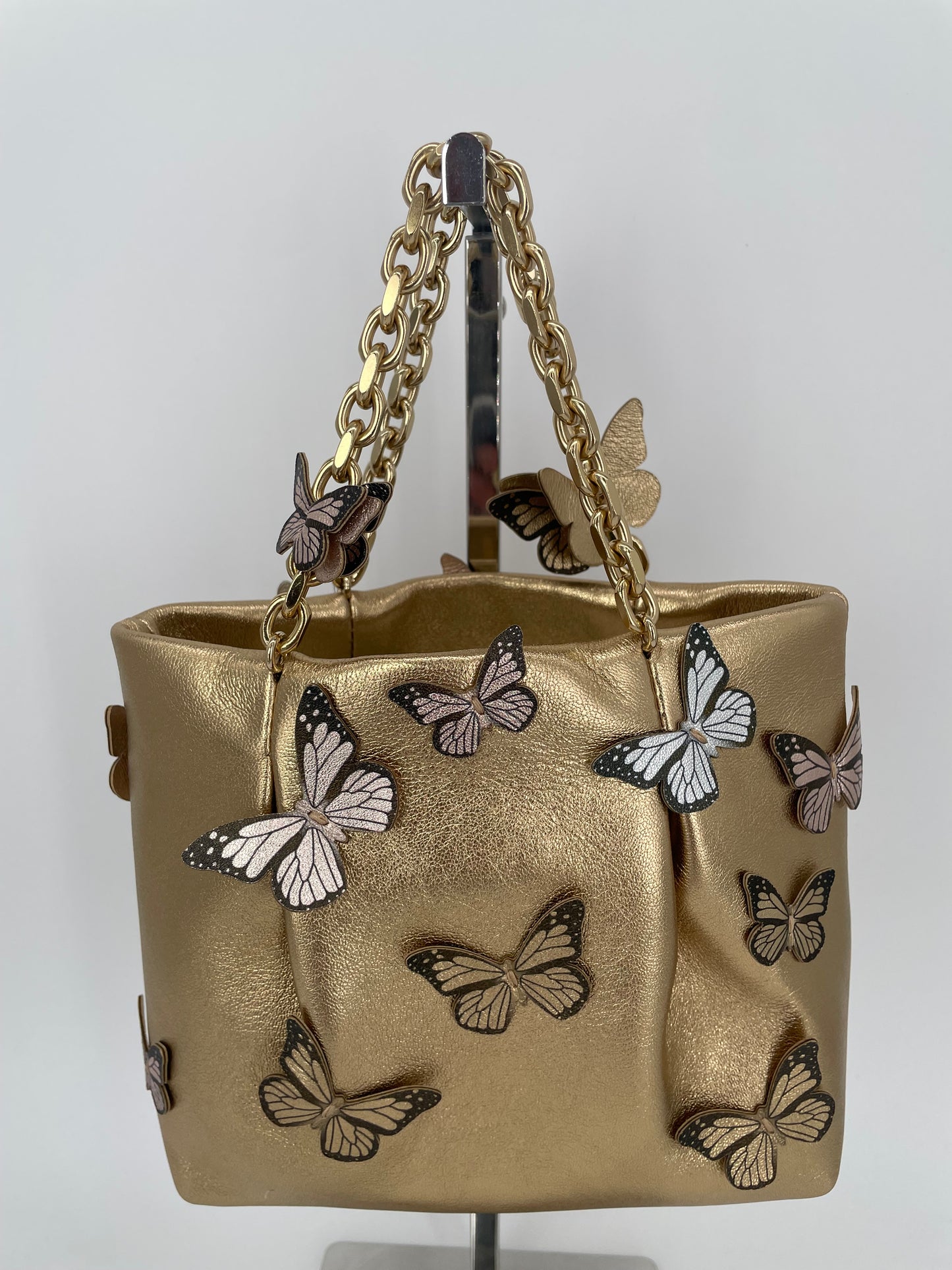 Preloved Aquazzura Papillion Tote Bag, Mini