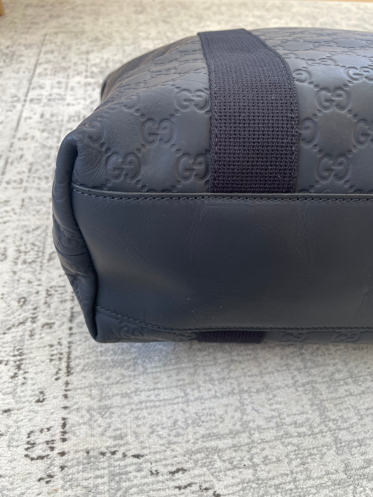 Preloved Gucci Guccissima Shoulder Tote Bag