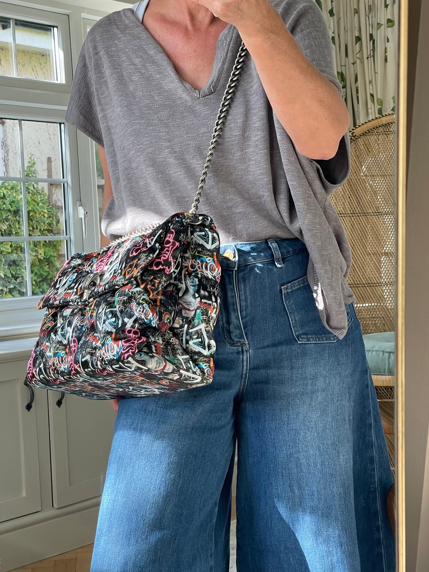 Preloved Kurt Geiger Kensington Soft Shoulder Bag, XXL