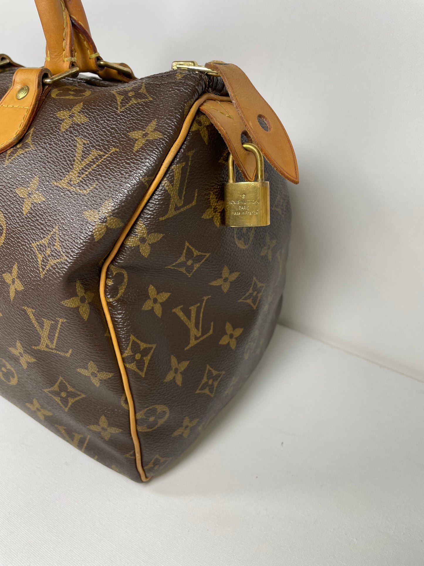 Preloved Vintage Louis Vuitton Speedy Boston Bag, 30