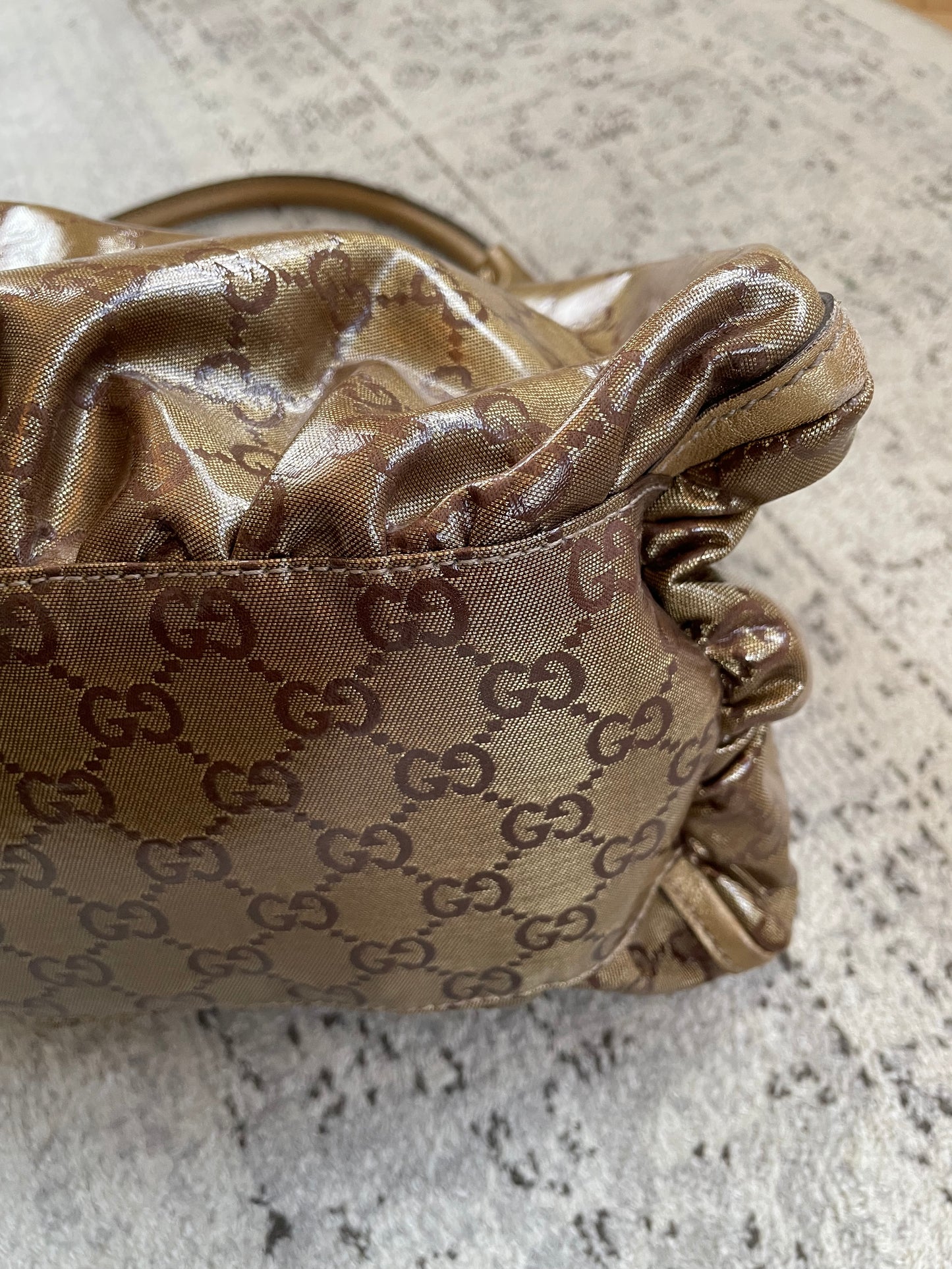 Preloved Gucci D-Ring Shoulder Bag