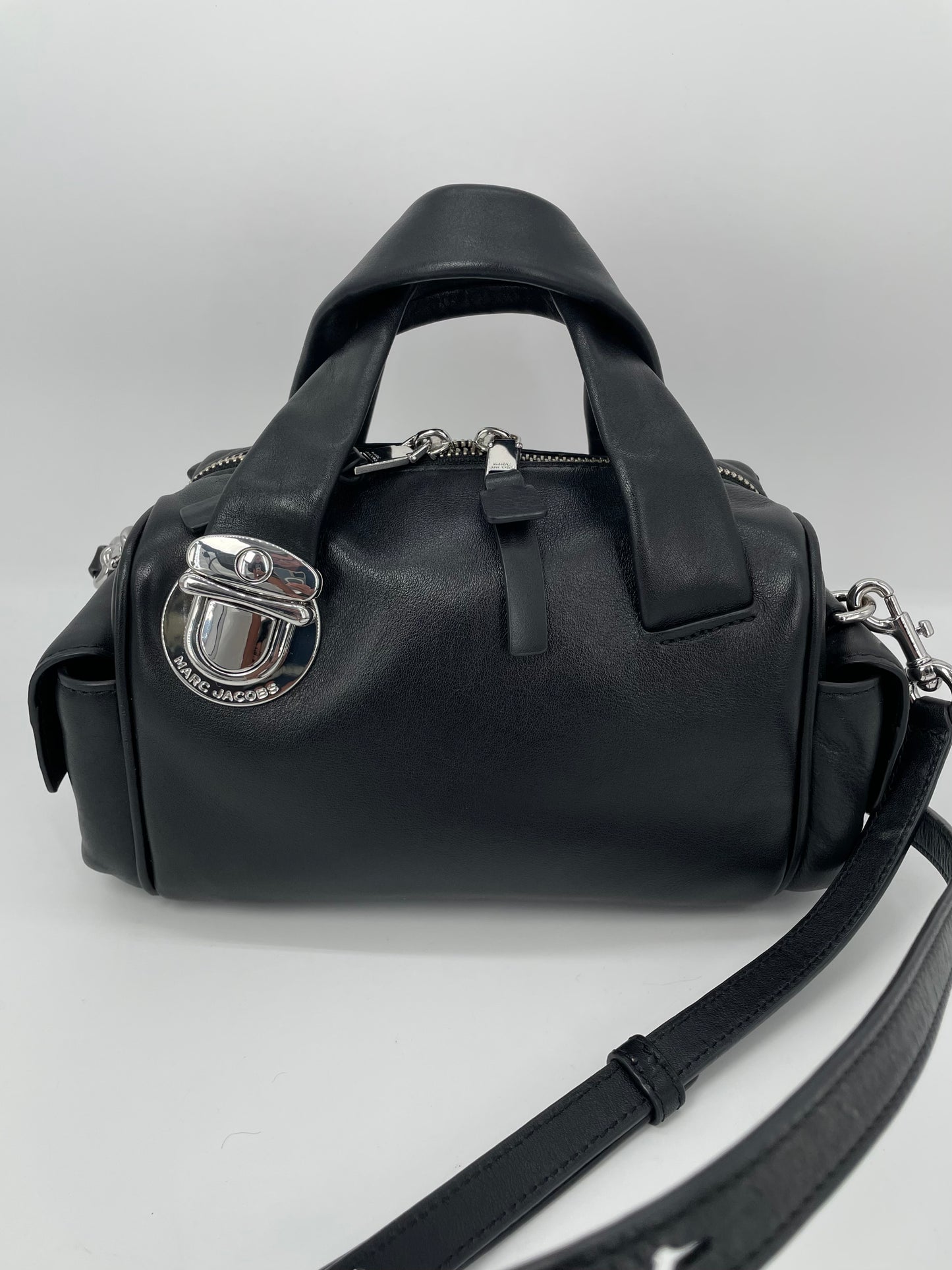 Preloved Marc Jacobs Pushlock satchel bag, Mini