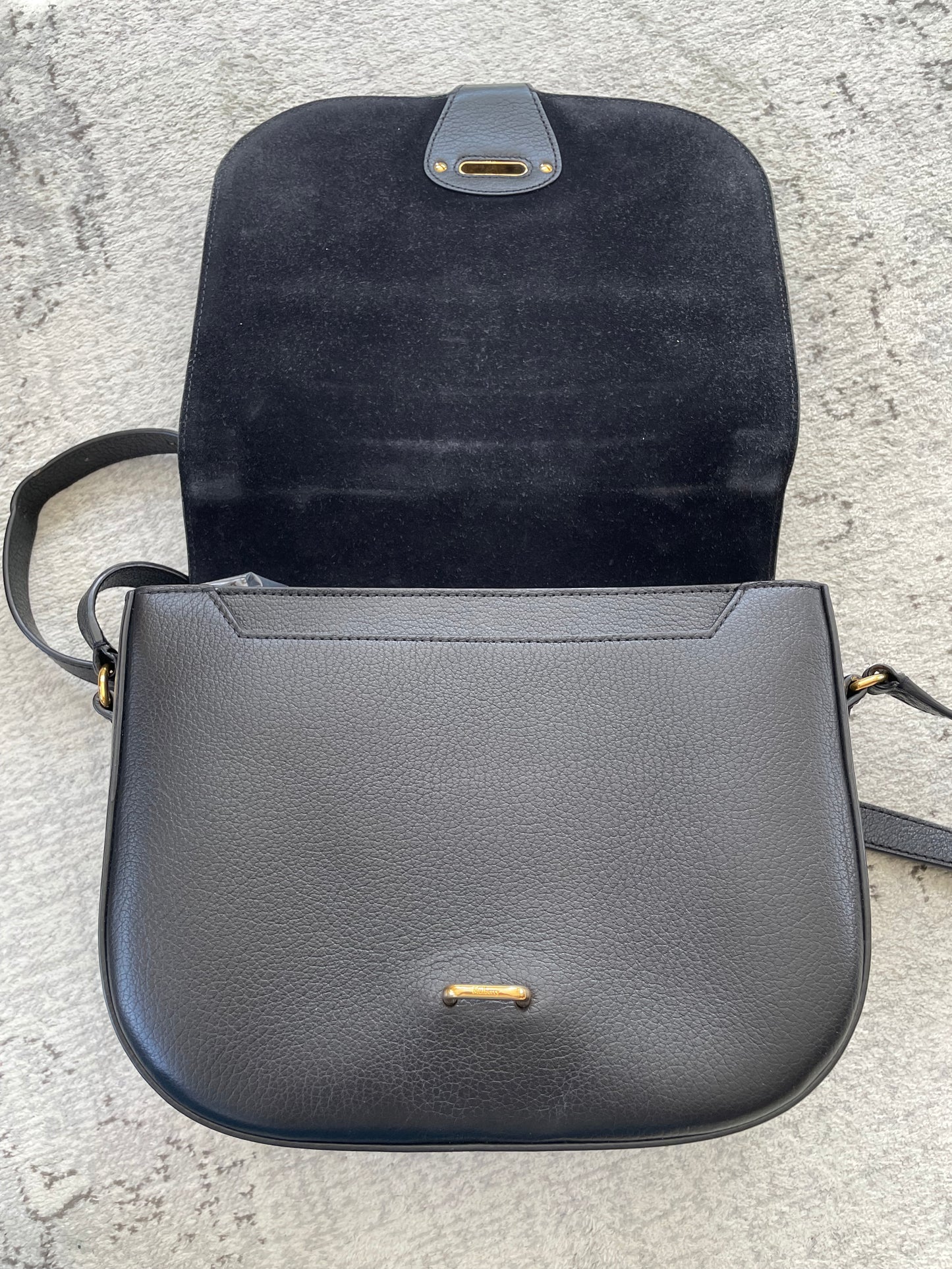 Preloved Mulberry Tenby Satchel Shoulder Bag, Large