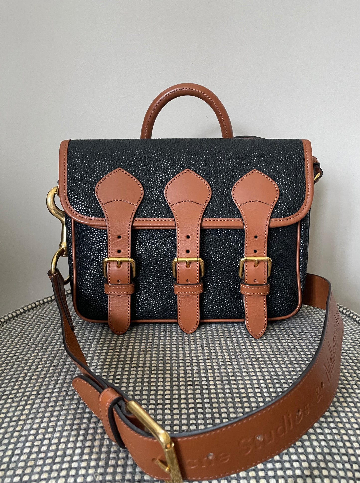 Preloved Mulberry & Acne Studios Messenger Crossbody Bag