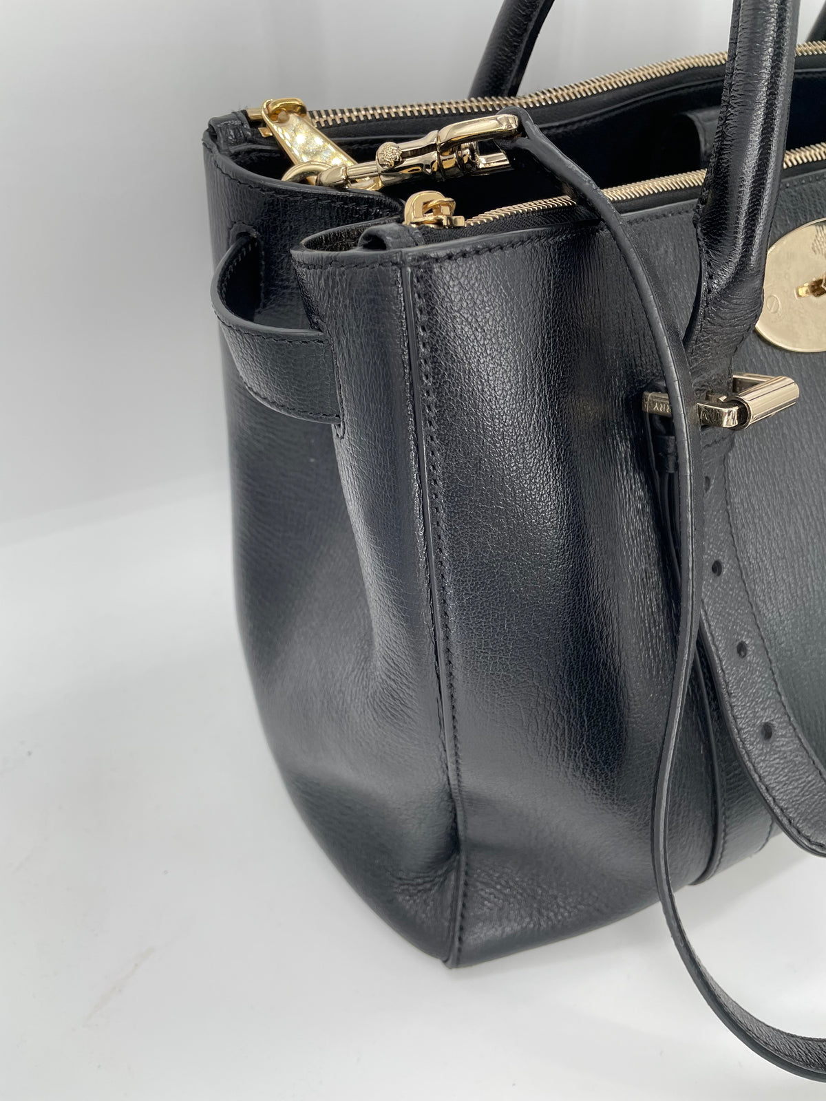 Preloved Mulberry Bayswater Double Zip Tote Bag, Large