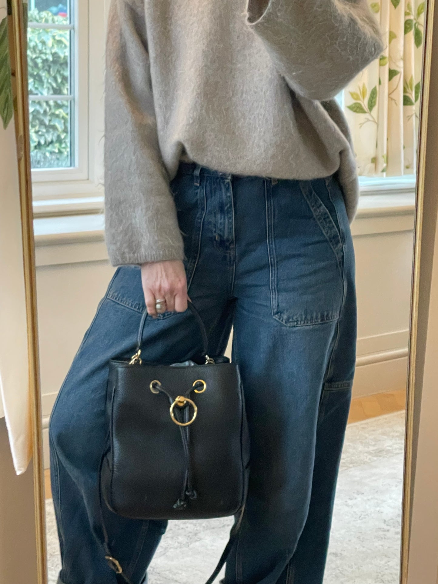 Preloved Mulberry Hampstead Bucket Bag