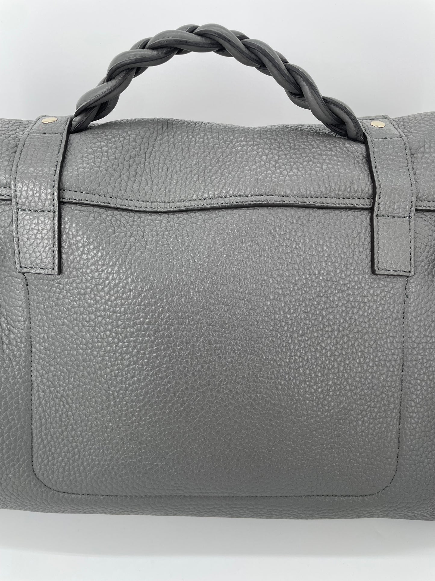 Preloved Mulberry Alexa Satchel Bag, Oversized