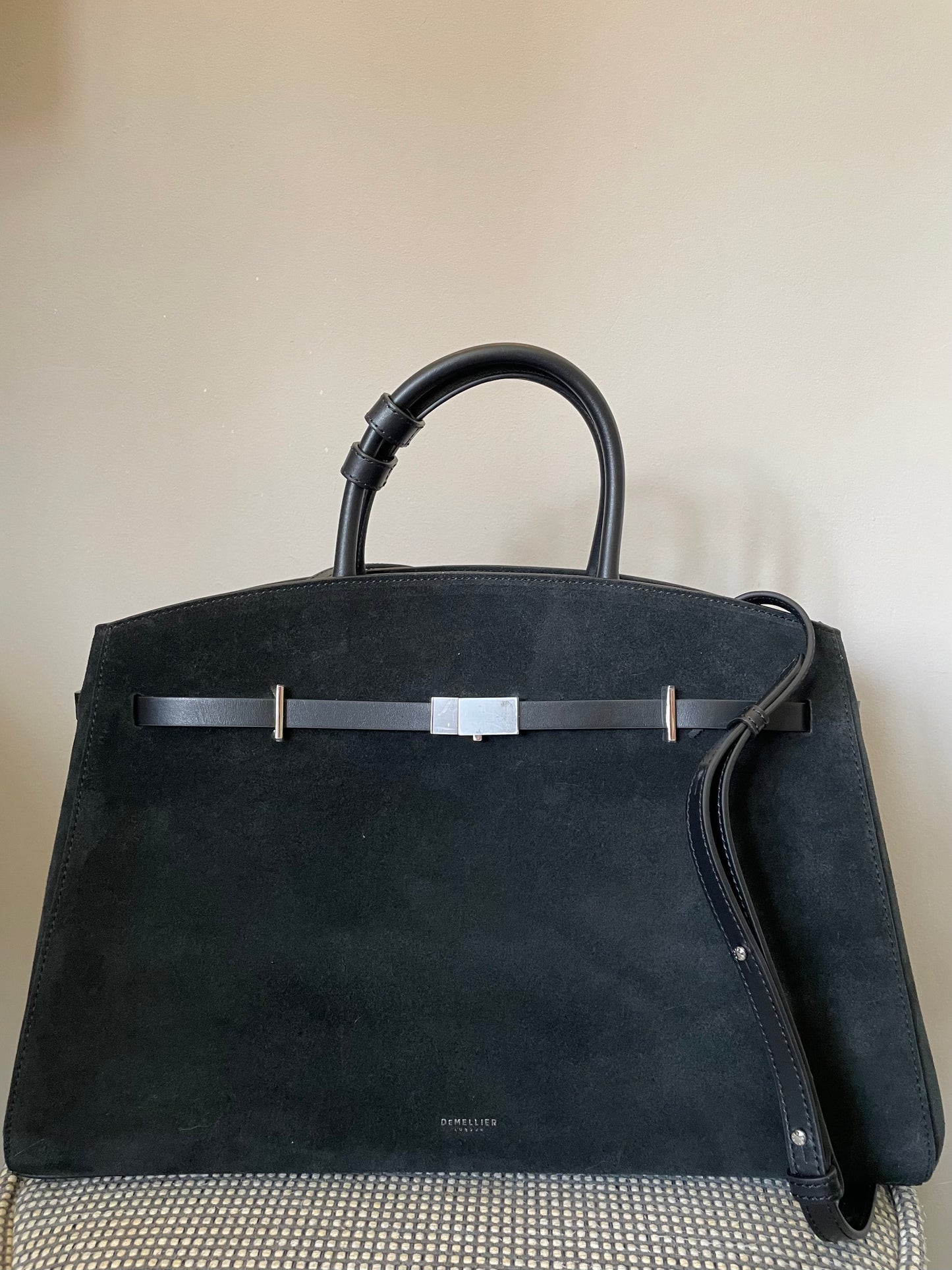 Preloved DeMellier Hudson Tote Bag with Long Strap, Large