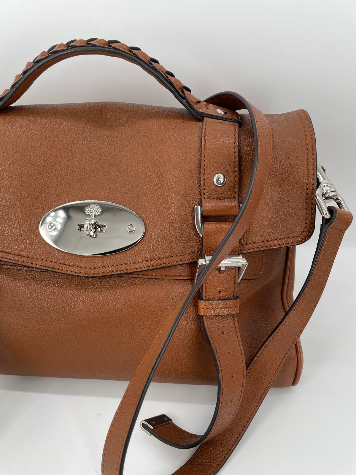 Preloved Mulberry Alexa Satchel Bag, Medium
