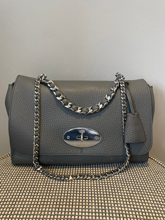 Preloved Mulberry Lily Top Handle Shoulder Bag