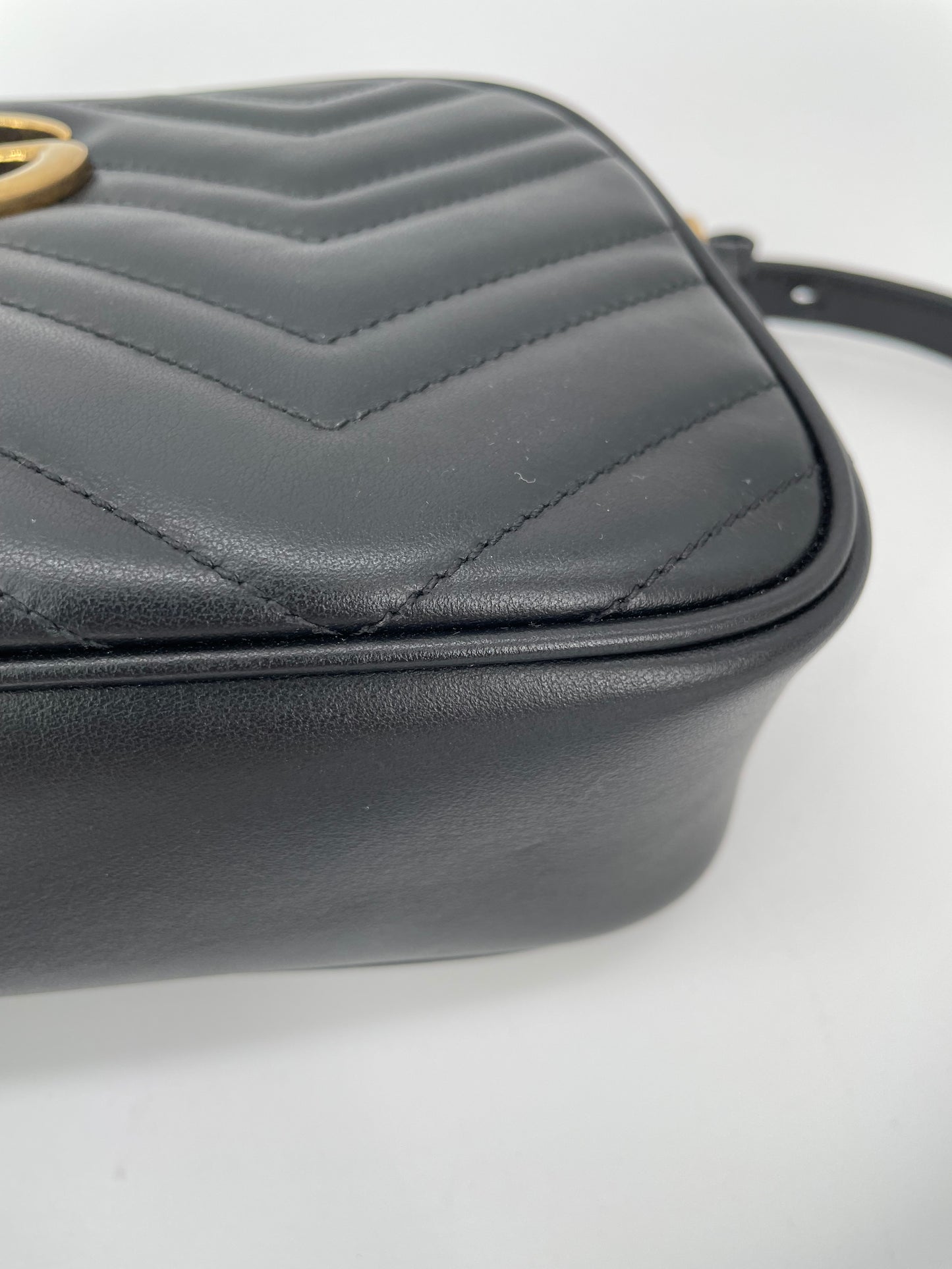 Preloved Gucci Marmont Shoulder Bag, Small