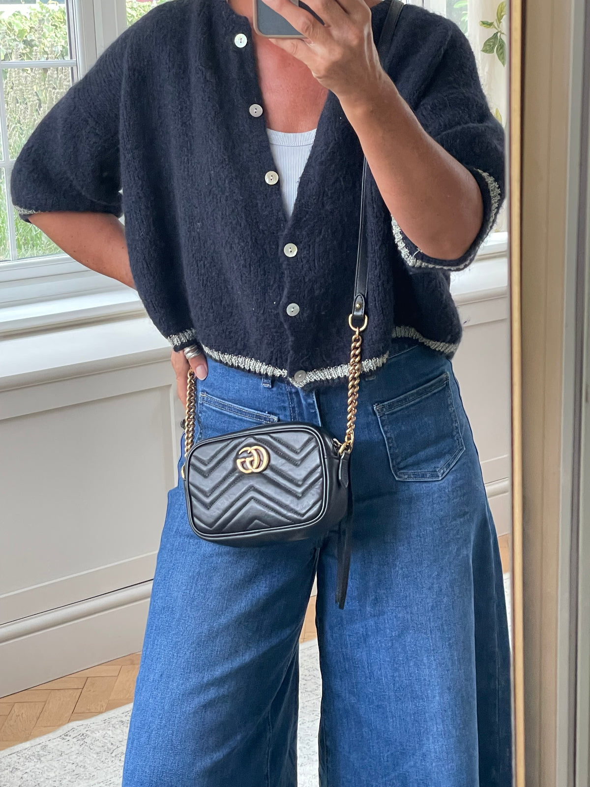 Preloved Gucci Marmont Crossbody Camera Bag, Mini
