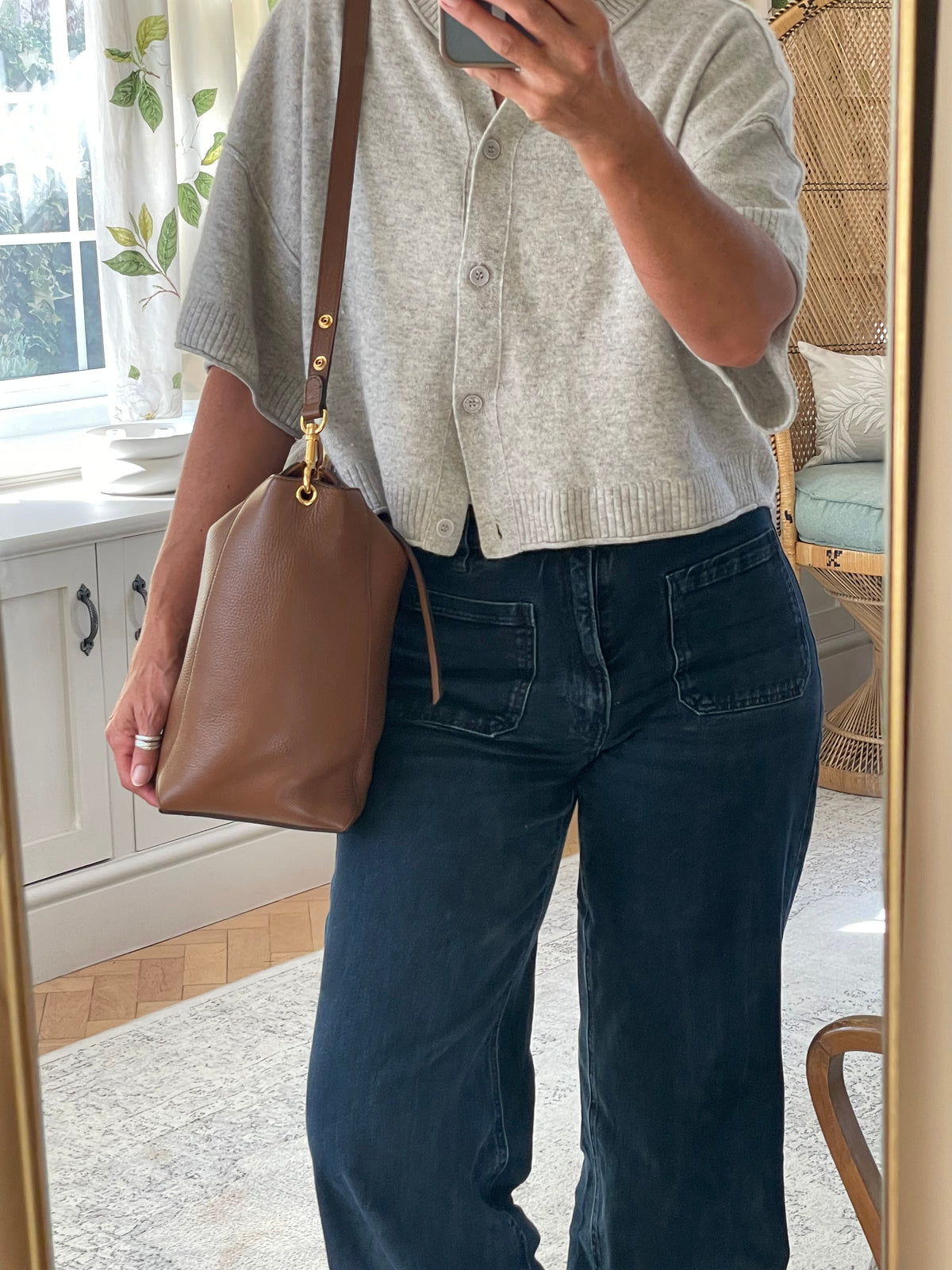 Preloved Mulberry Camden Bucket Shoulder Bag, Medium