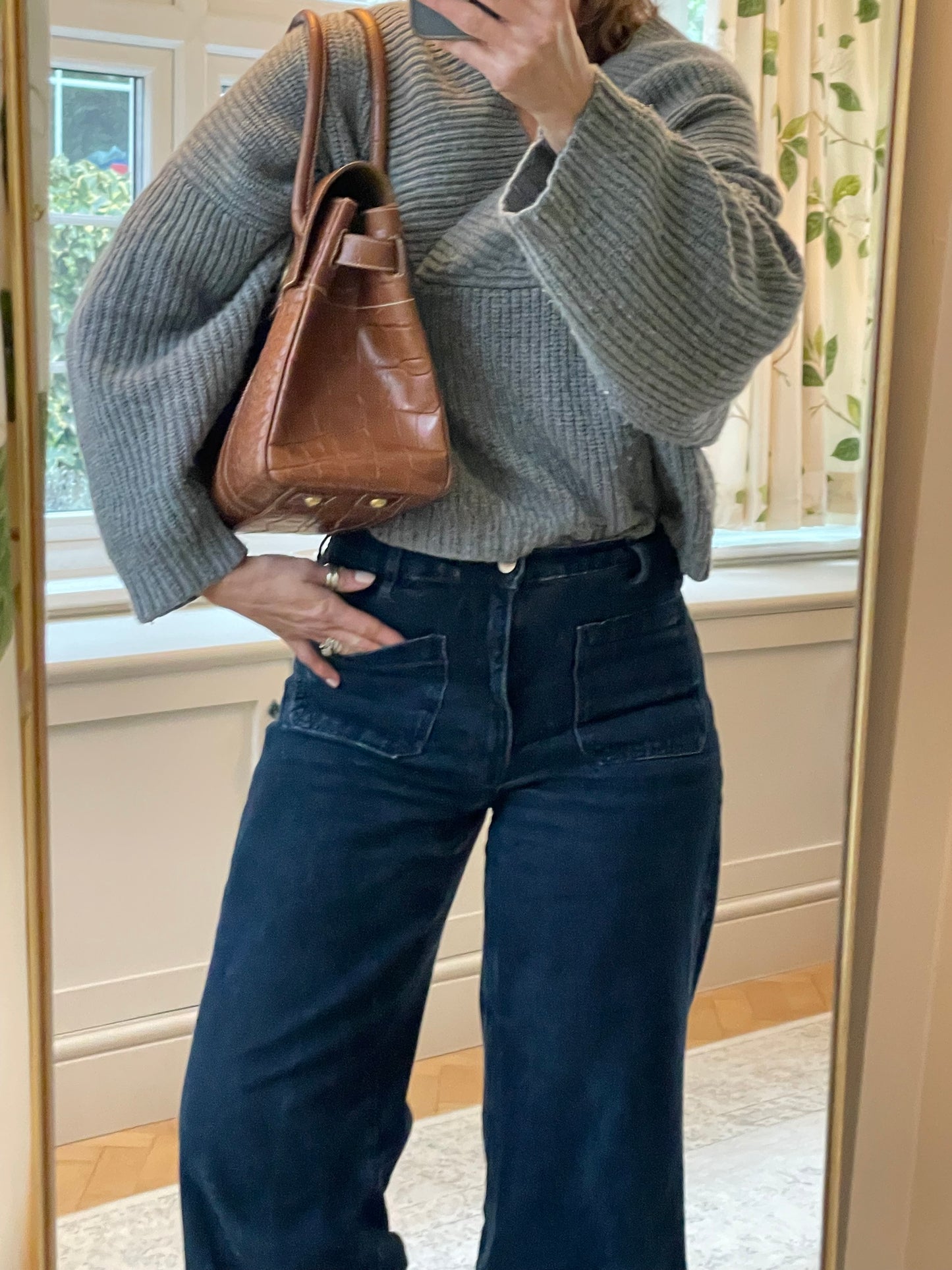 Preloved Mulberry Classic Bayswater Tote Bag, Large