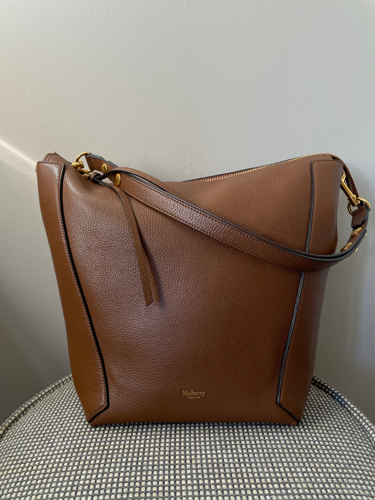 Preloved Mulberry Camden Bucket Shoulder Bag, Medium