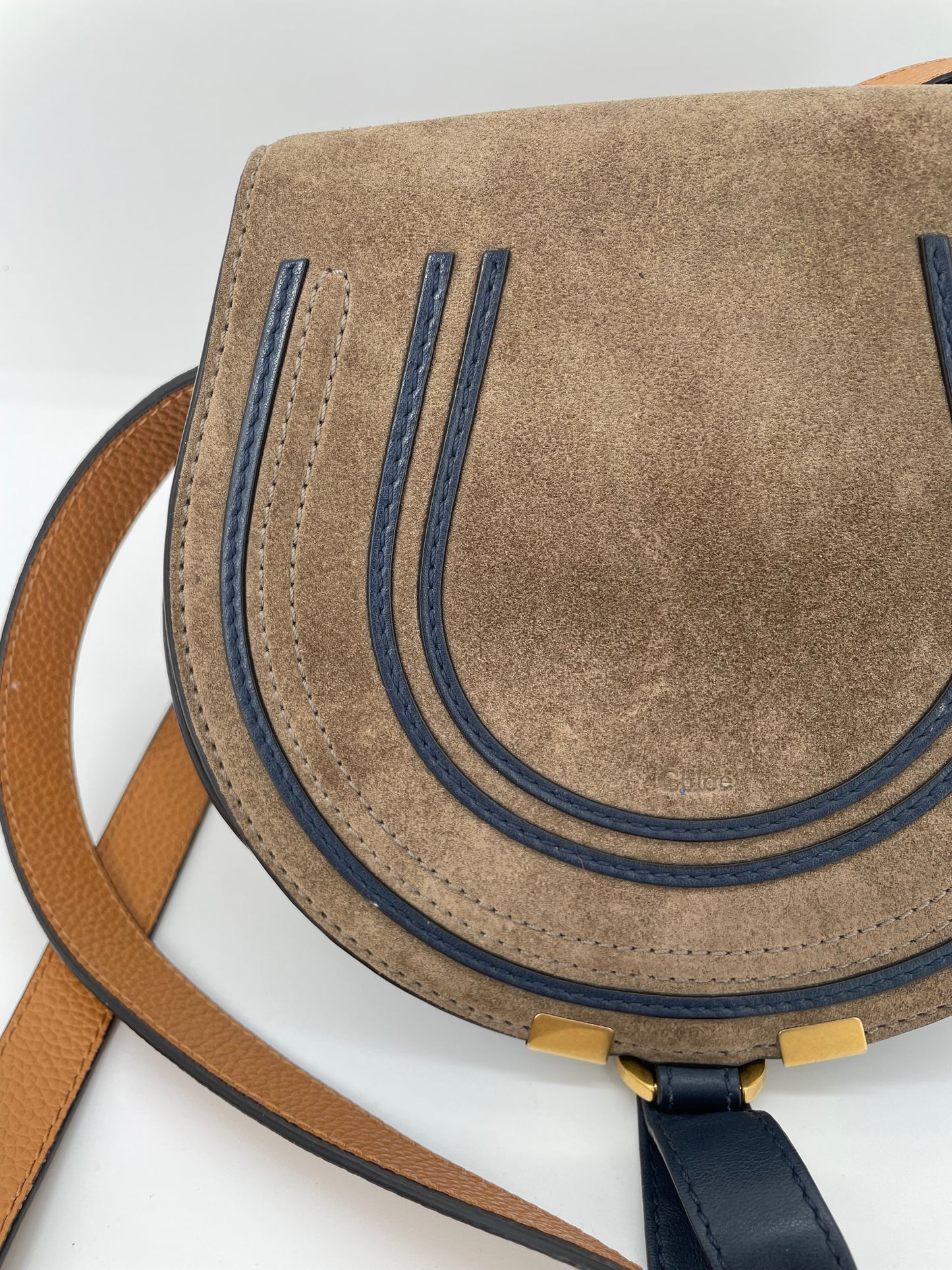 Preloved Chloe Marcie Crossbody Bag, Small