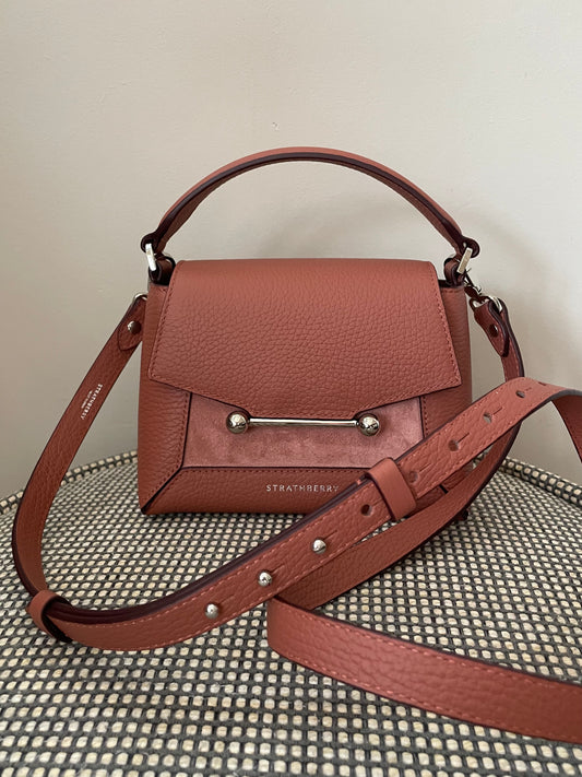 Preloved Strathberry Mosaic Nano Crossbody Bag