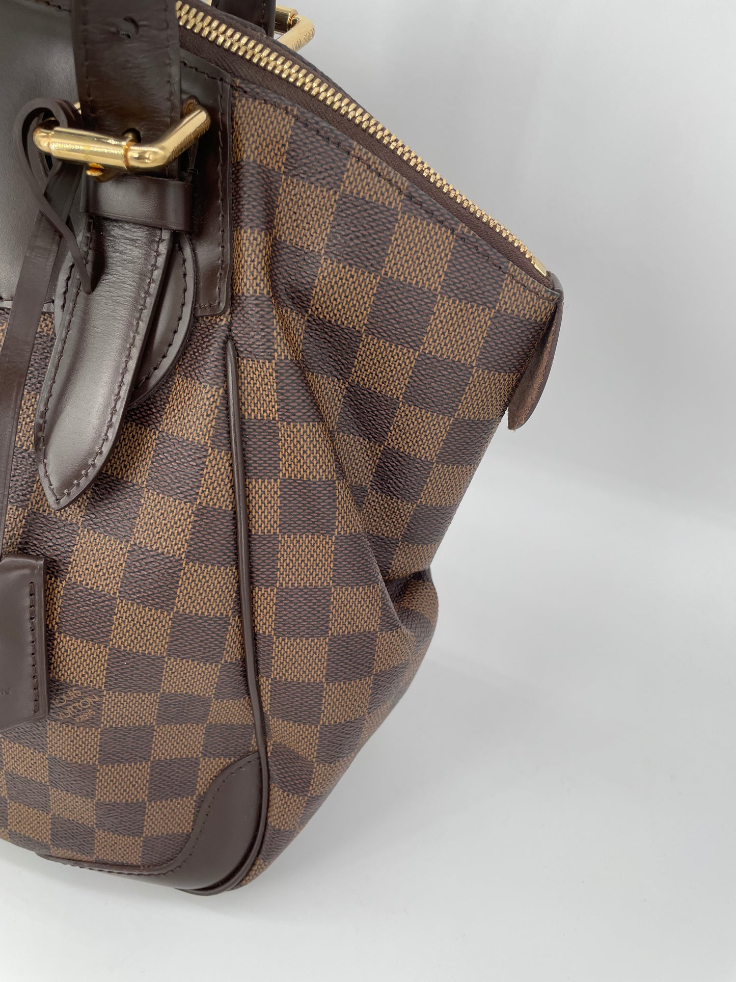 Preloved Louis Vuitton Damier Ebene Verona Shoulder Bag