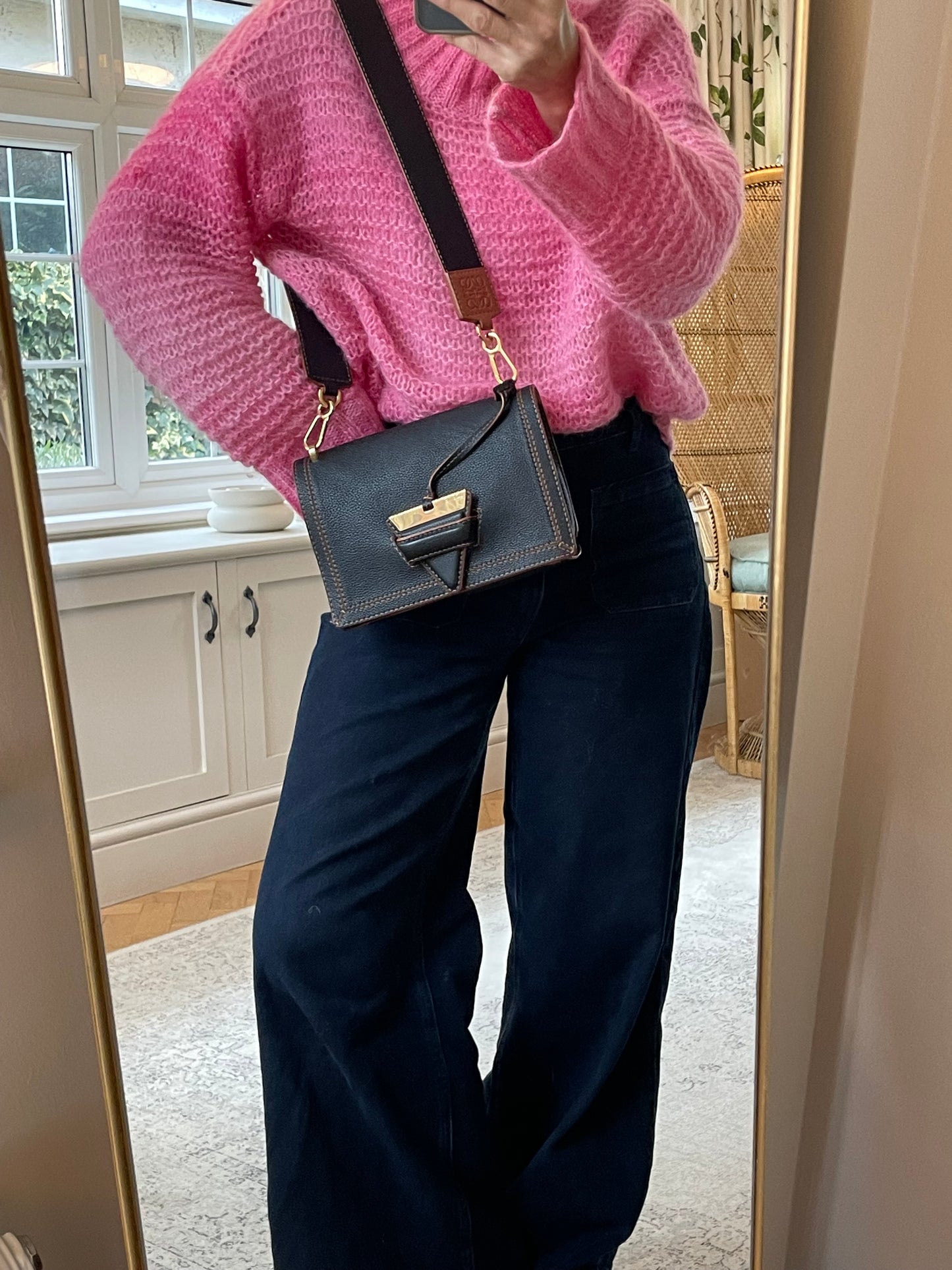 Preloved Loewe Soft Barcelona Shoulder Bag,