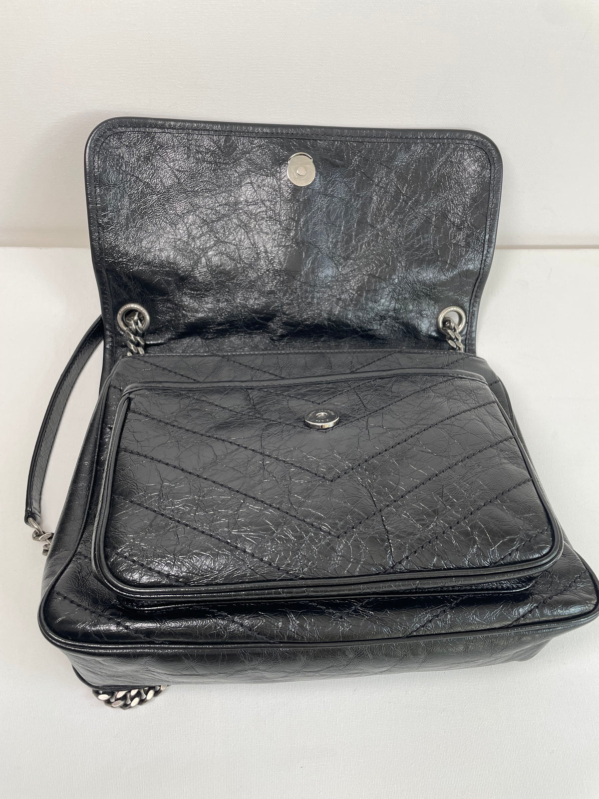 Preloved Saint Laurent Niki Shoulder Bag, Medium