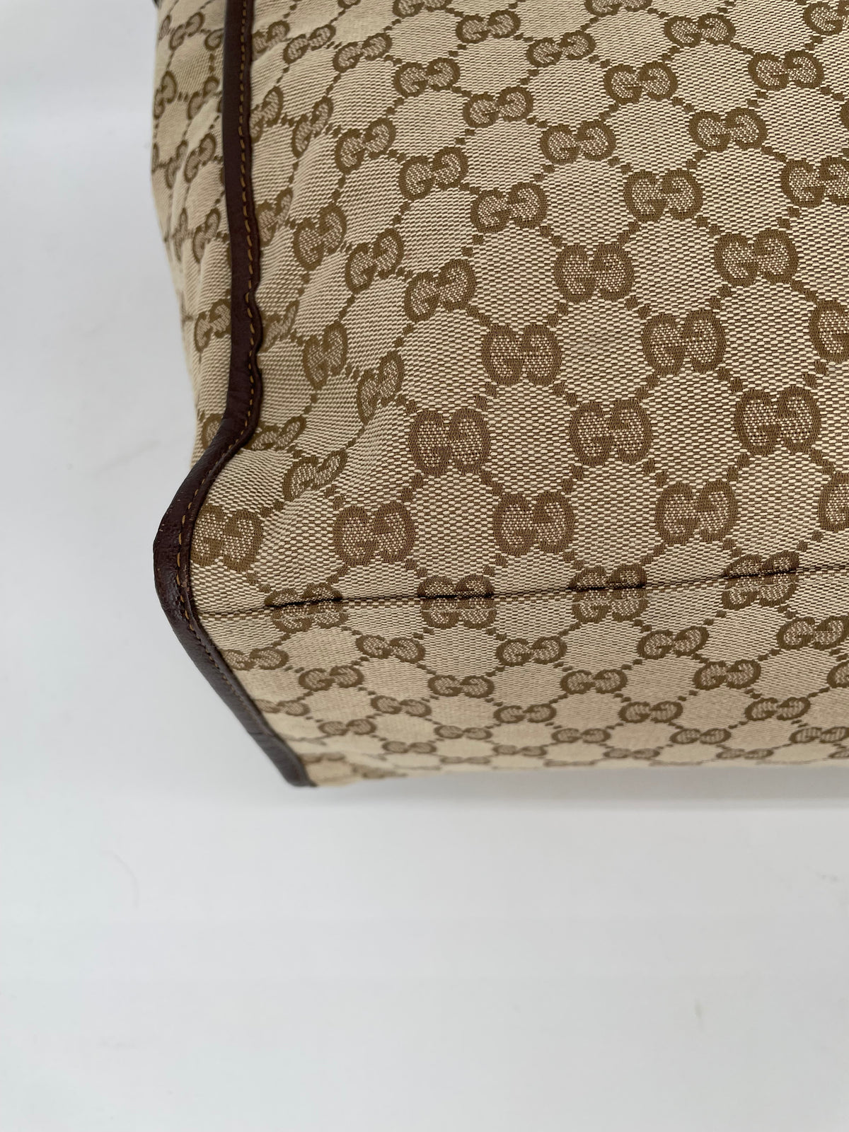 Preloved Gucci Londres Tote Bag, Large