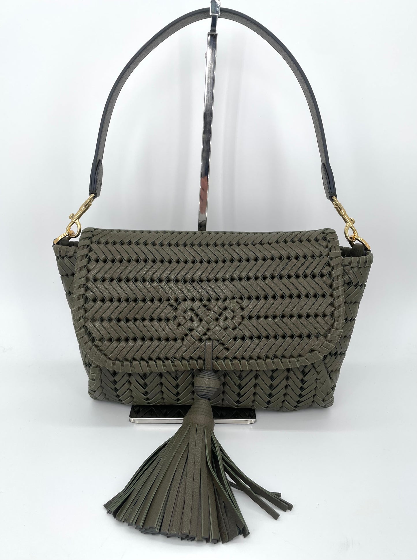 Preloved Anya Hindmarch Neeson Tassel Shoulder Bag