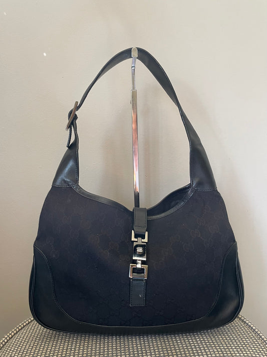 Preloved Gucci Vintage Jackie Shoulder Bag, Small