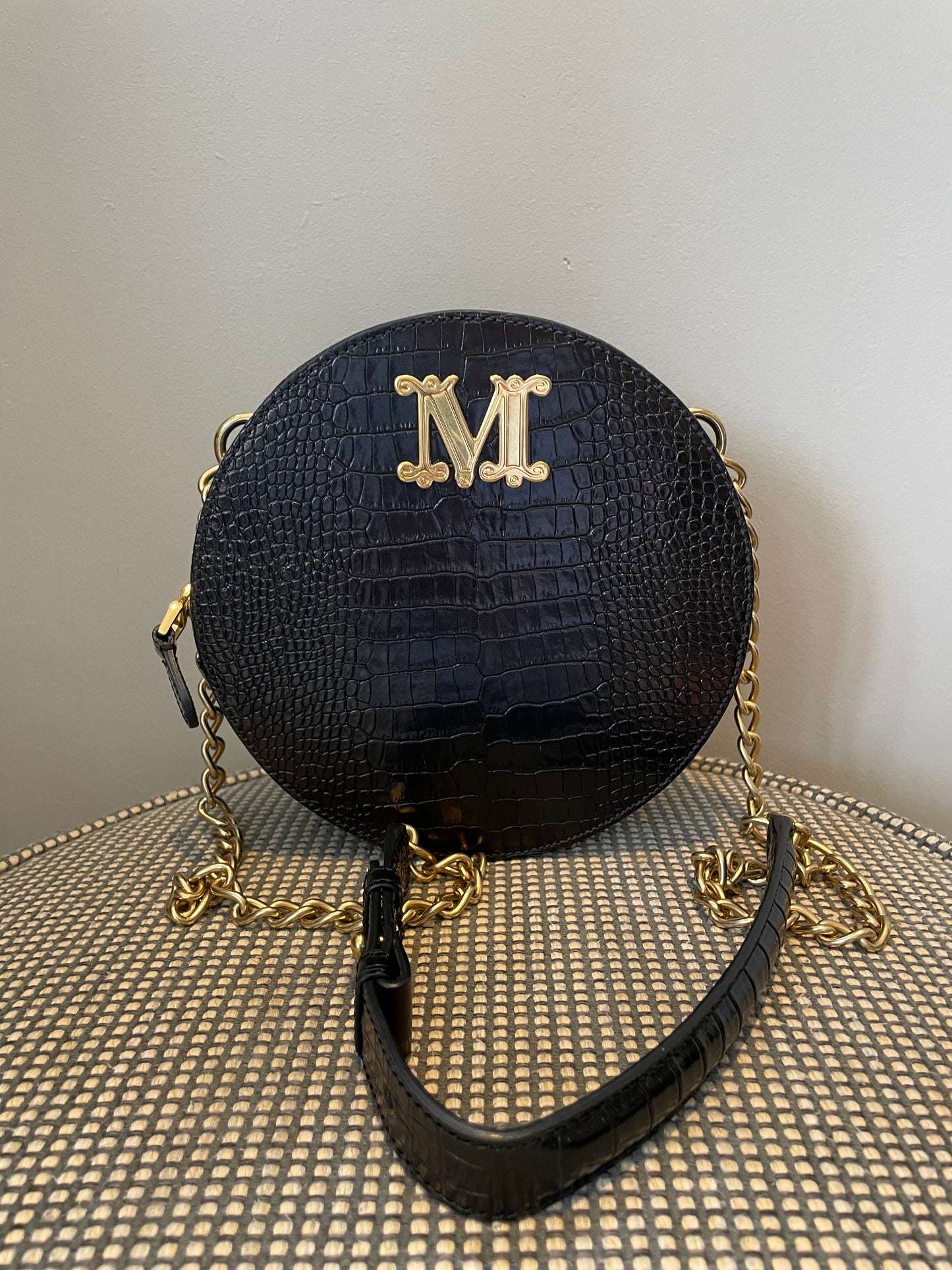 Preloved Max Mara Circular Shoulder Bag