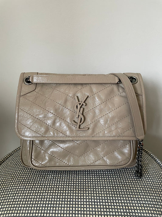 Preloved Saint Laurent Niki Shoulder Bag, Medium