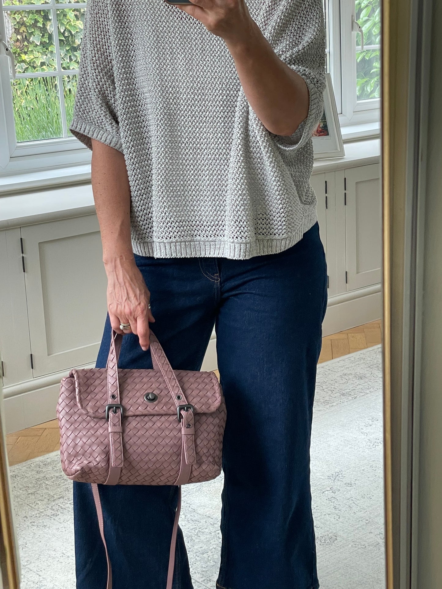 Preloved Bottega Veneta Two Way Satchel Bag