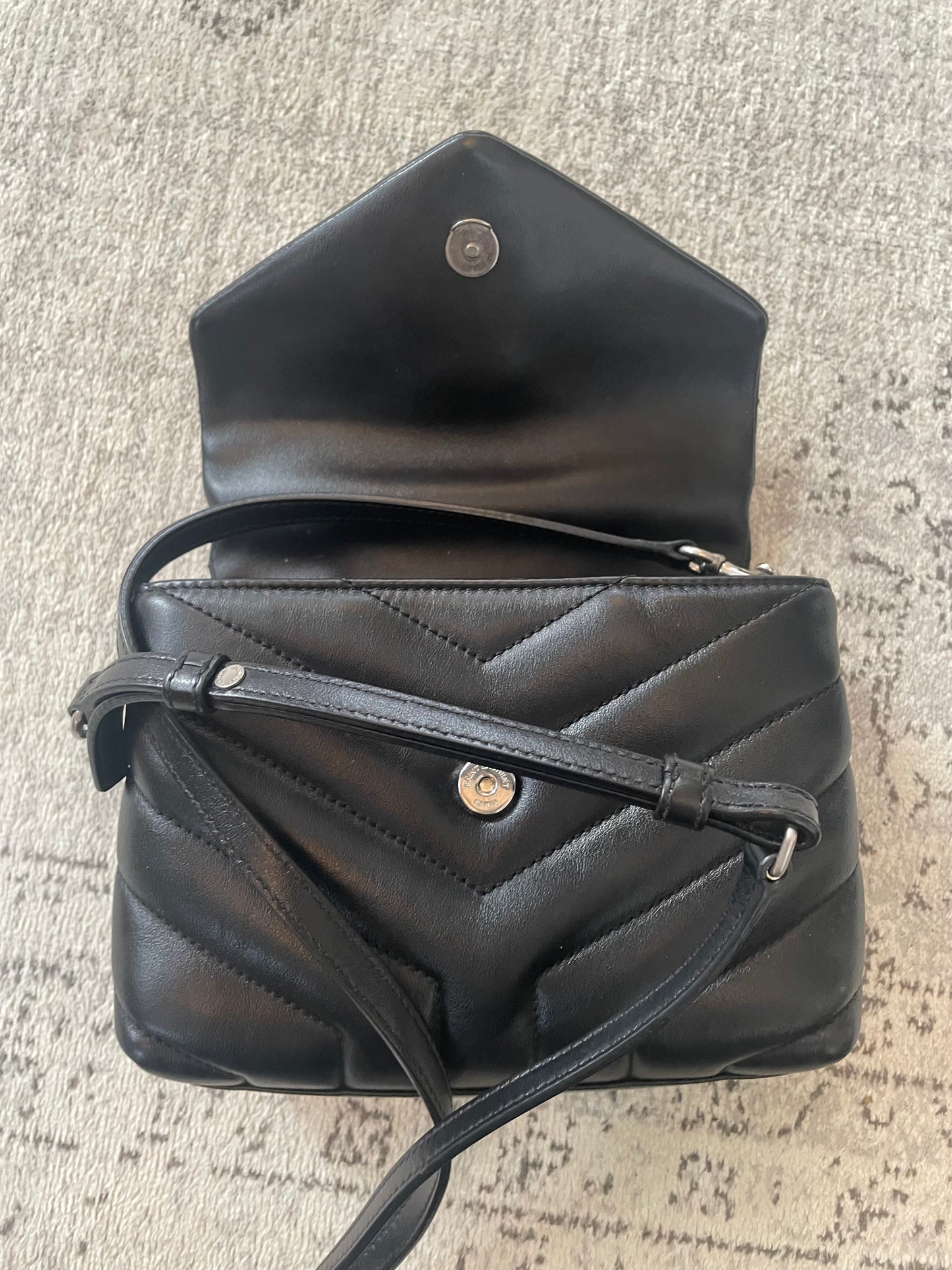 Preloved Saint Laurent Loulou Shoulder Bag, Toy