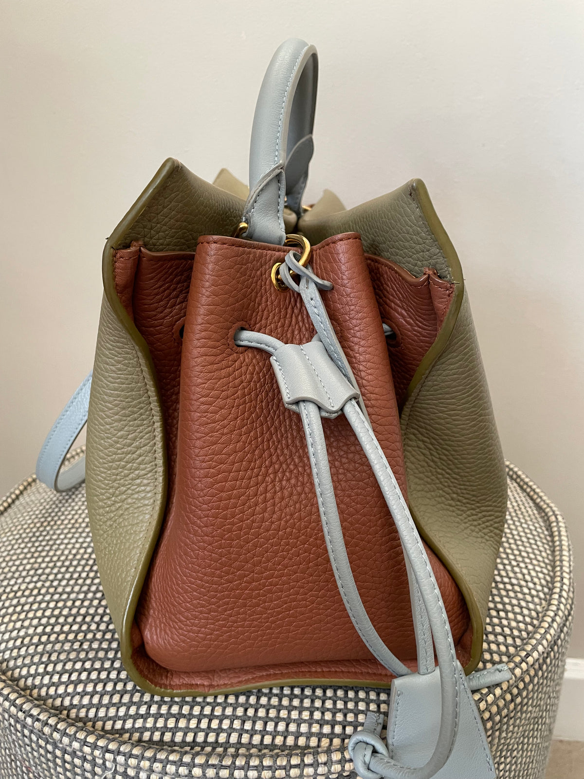 Preloved Mulberry Iris Top Handle Bag, Limited Edition, Large