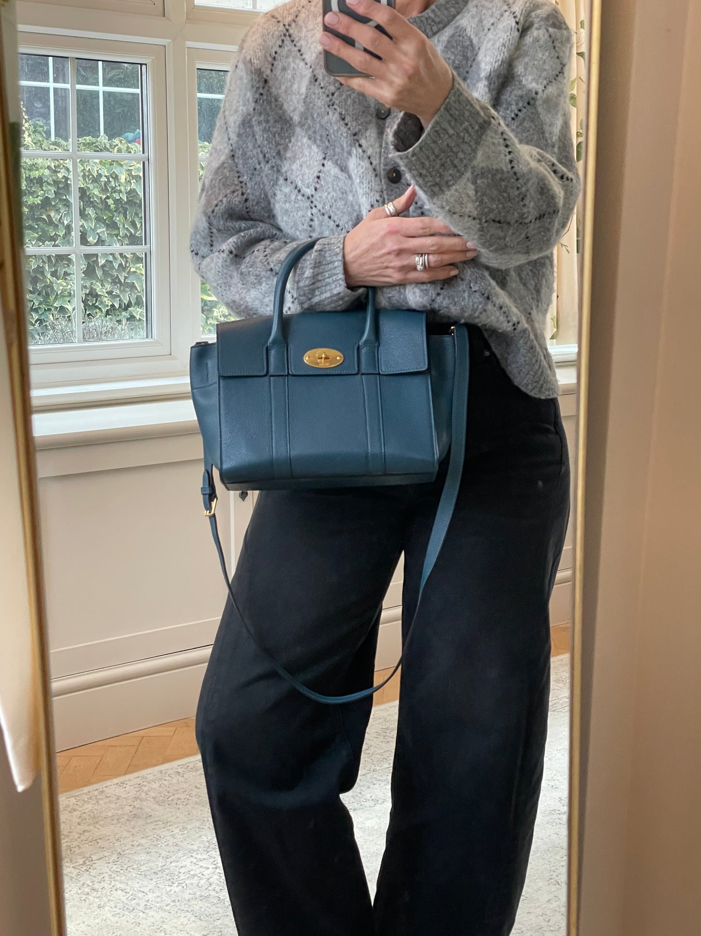 Preloved Mulberry Bayswater Tote Bag, Small