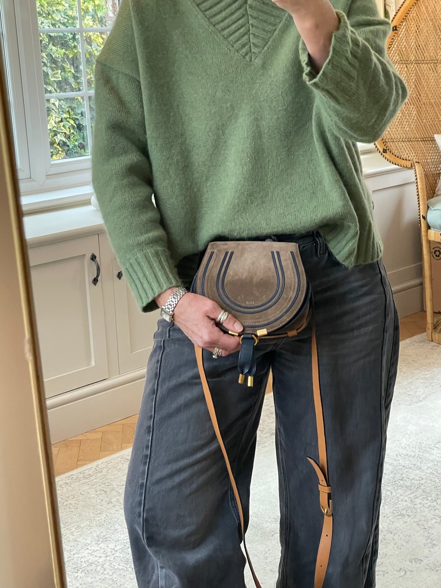 Preloved Chloe Marcie Crossbody Bag, Small