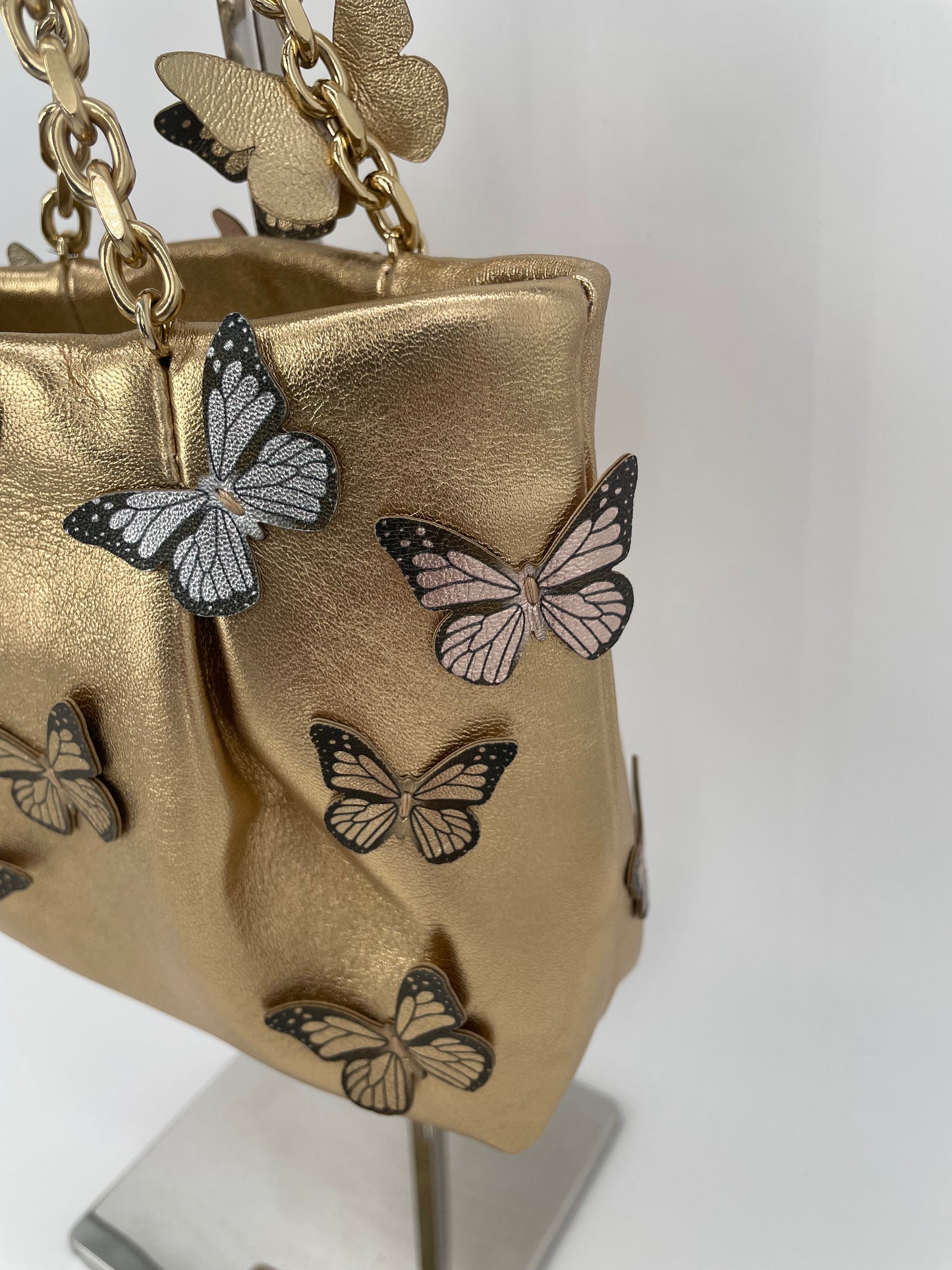 Preloved Aquazzura Papillion Tote Bag, Mini