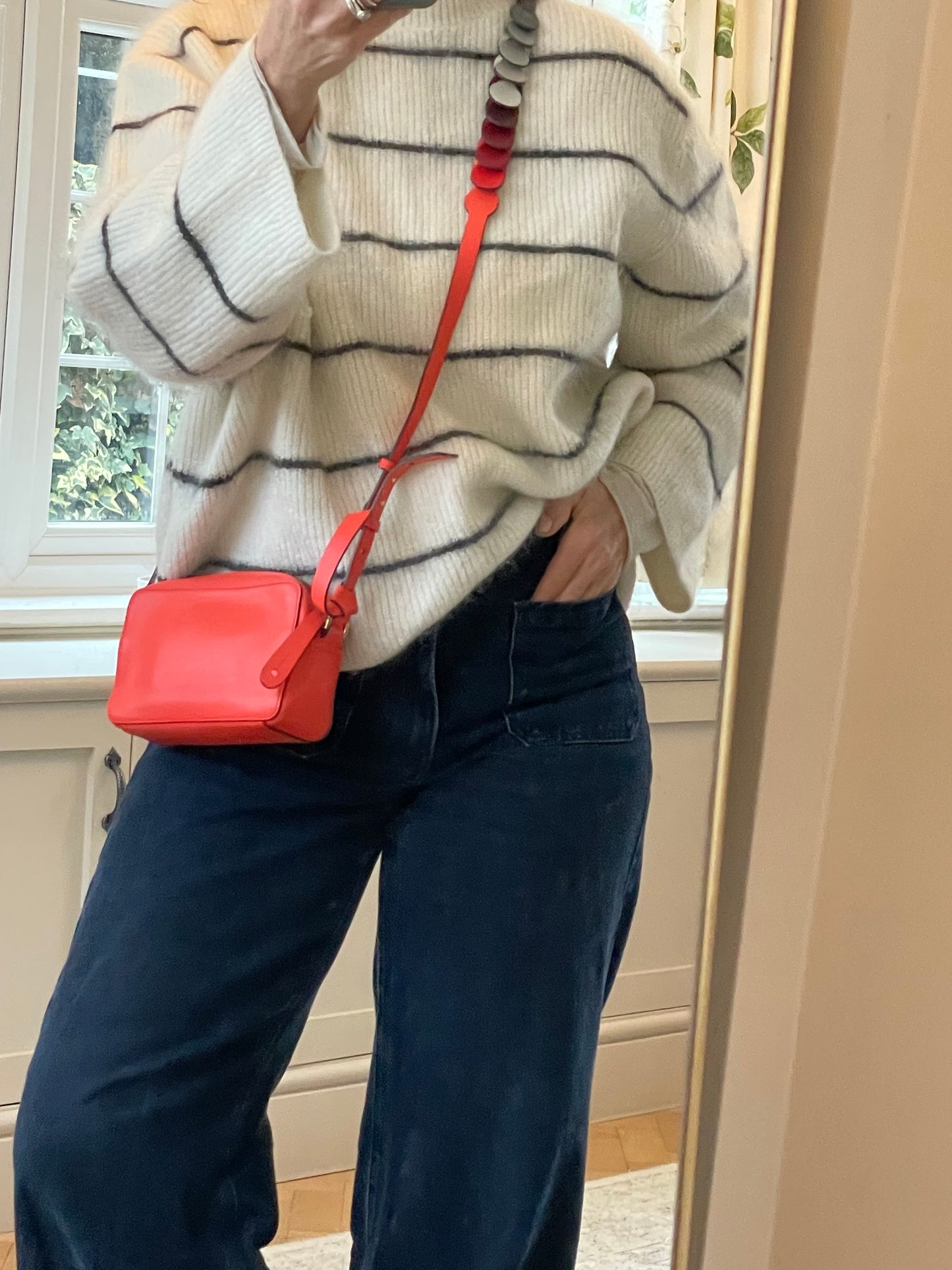 Preloved Anya Hindmarch Circle Camera Crossbody Bag