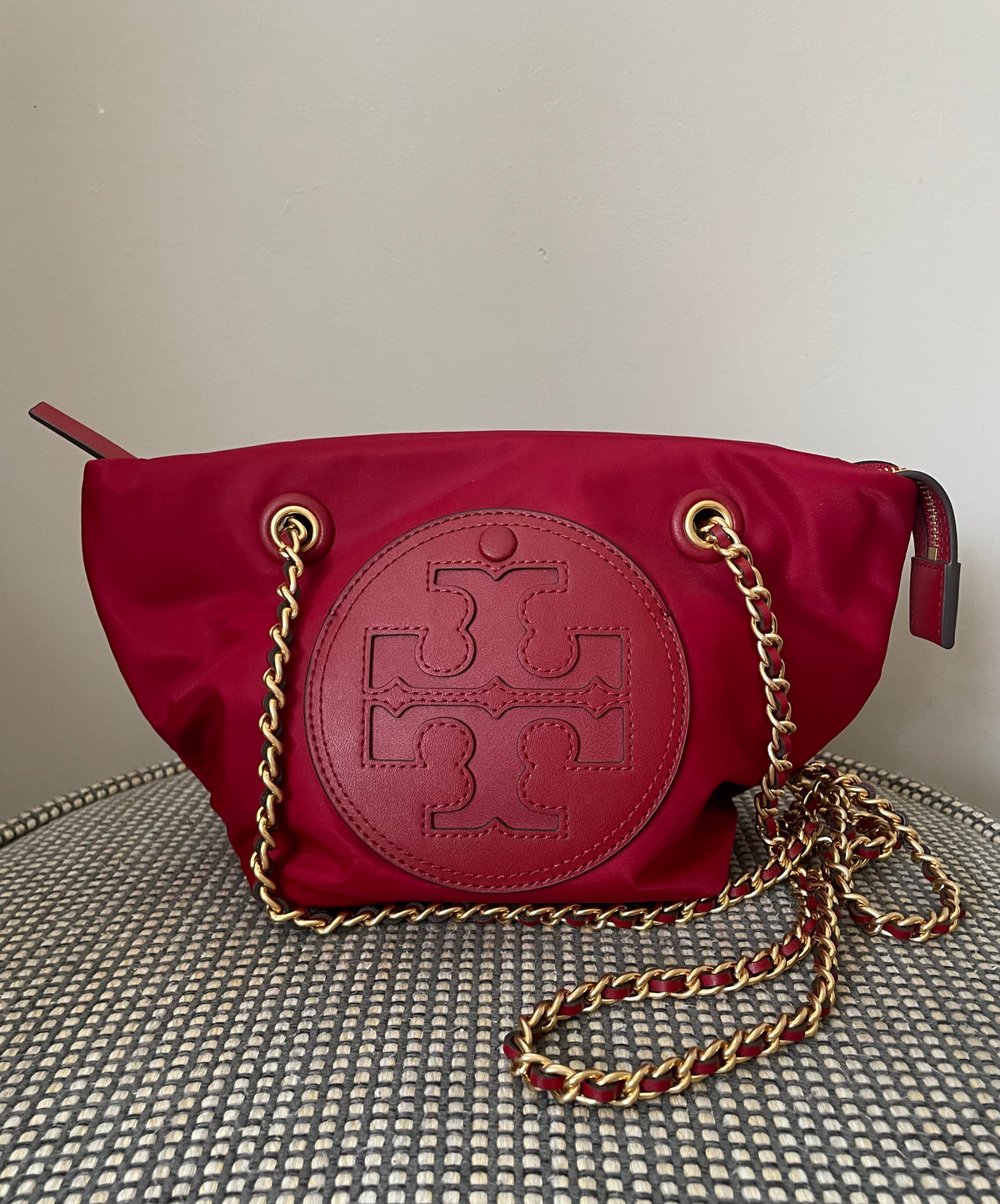 Preloved Tory Burch Ella Chain Bag, Small