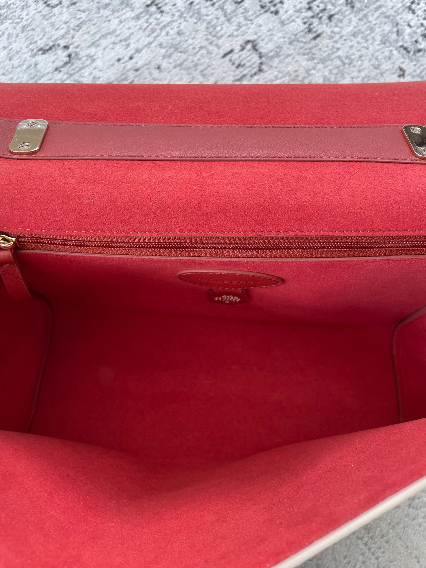 Preloved Mulberry Lily Shoulder Bag, Medium