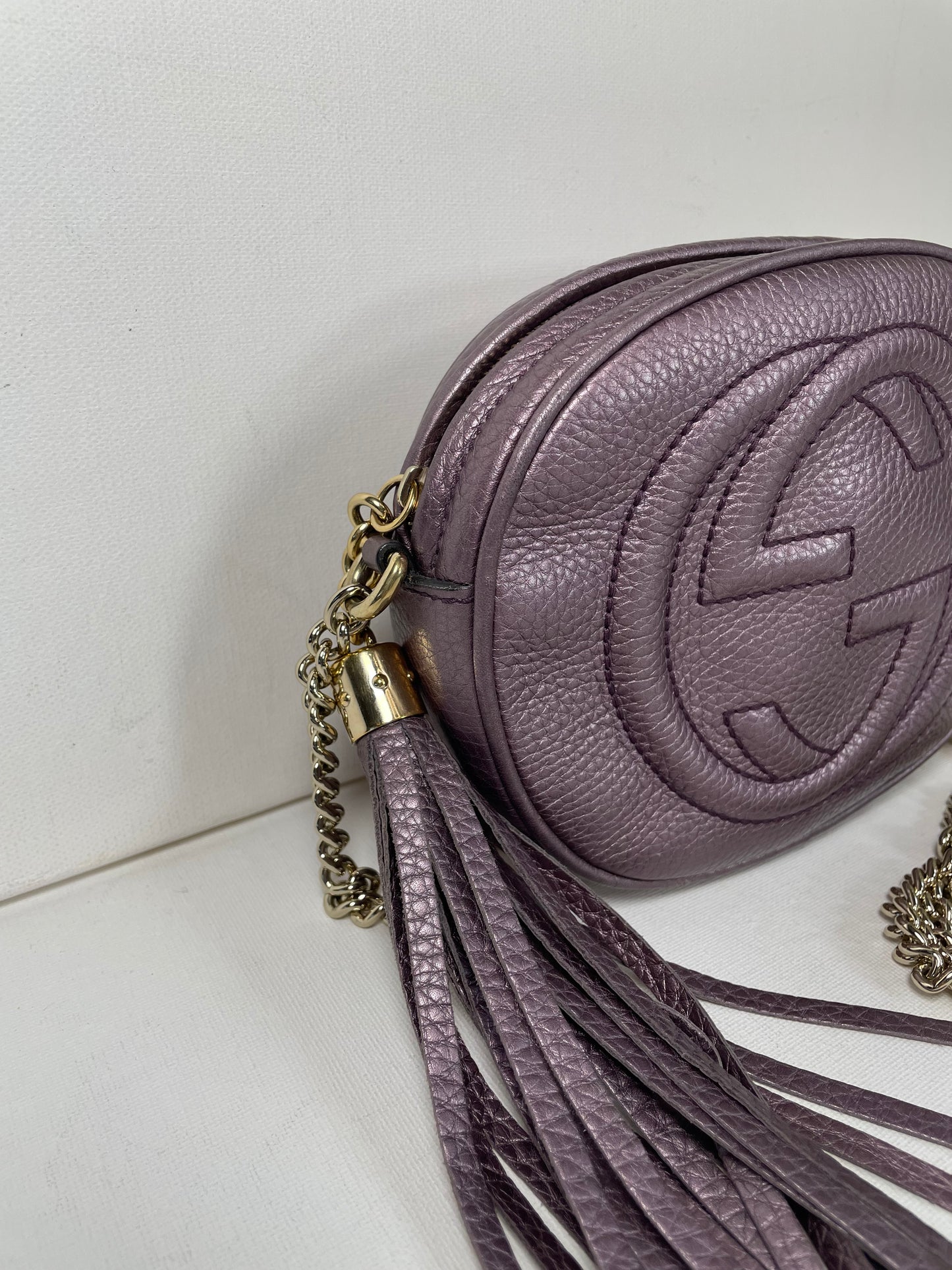 Preloved Gucci Soho Chain Crossbody Bag, Mini