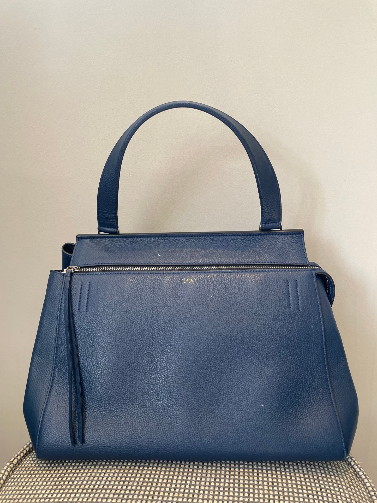 Preloved Celine Edge Shoulder Bag, Medium