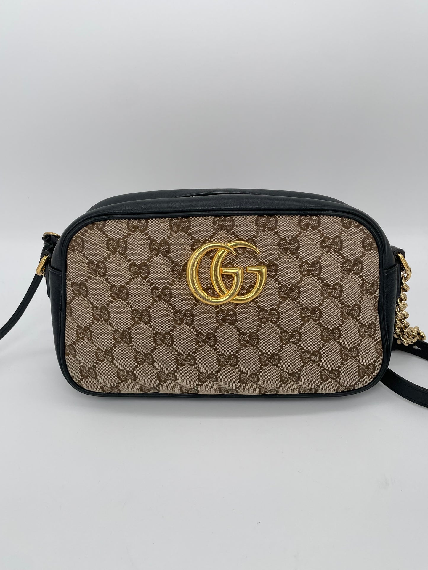 Preloved Gucci Matelasse Diagonal GG Marmont Bag, Small