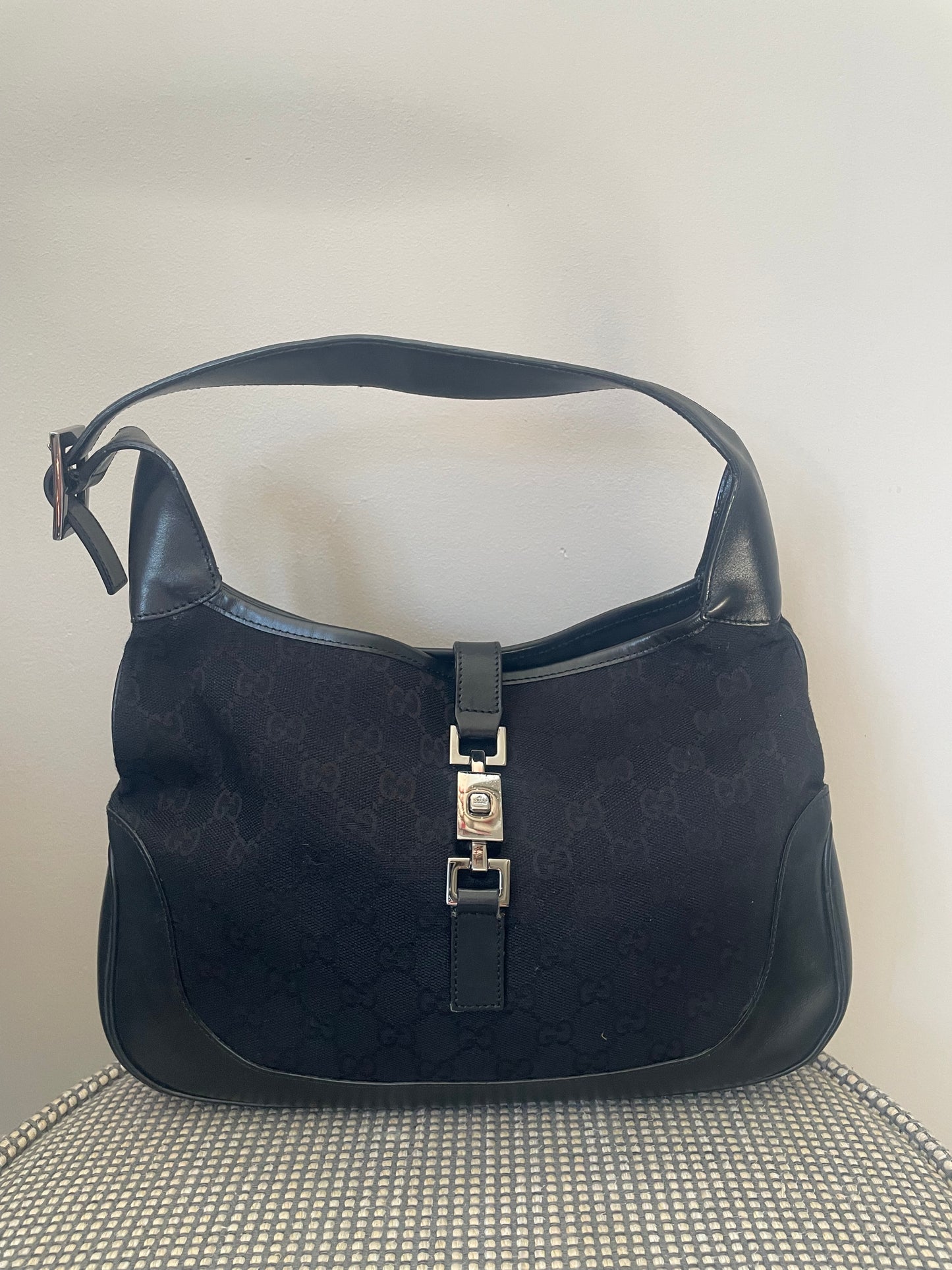 Preloved Gucci Vintage Jackie Shoulder Bag, Small