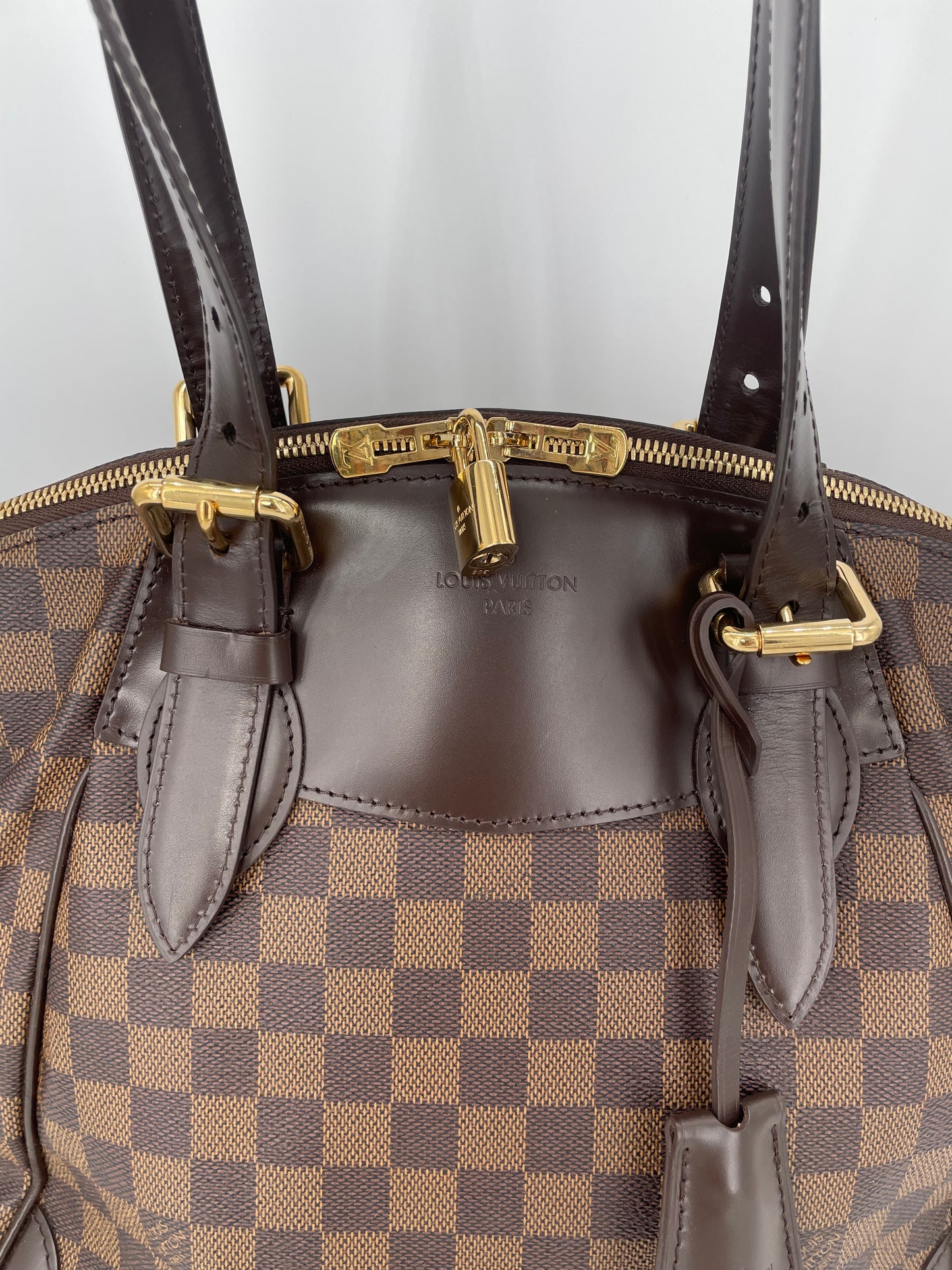 Preloved Louis Vuitton Damier Ebene Verona Shoulder Bag