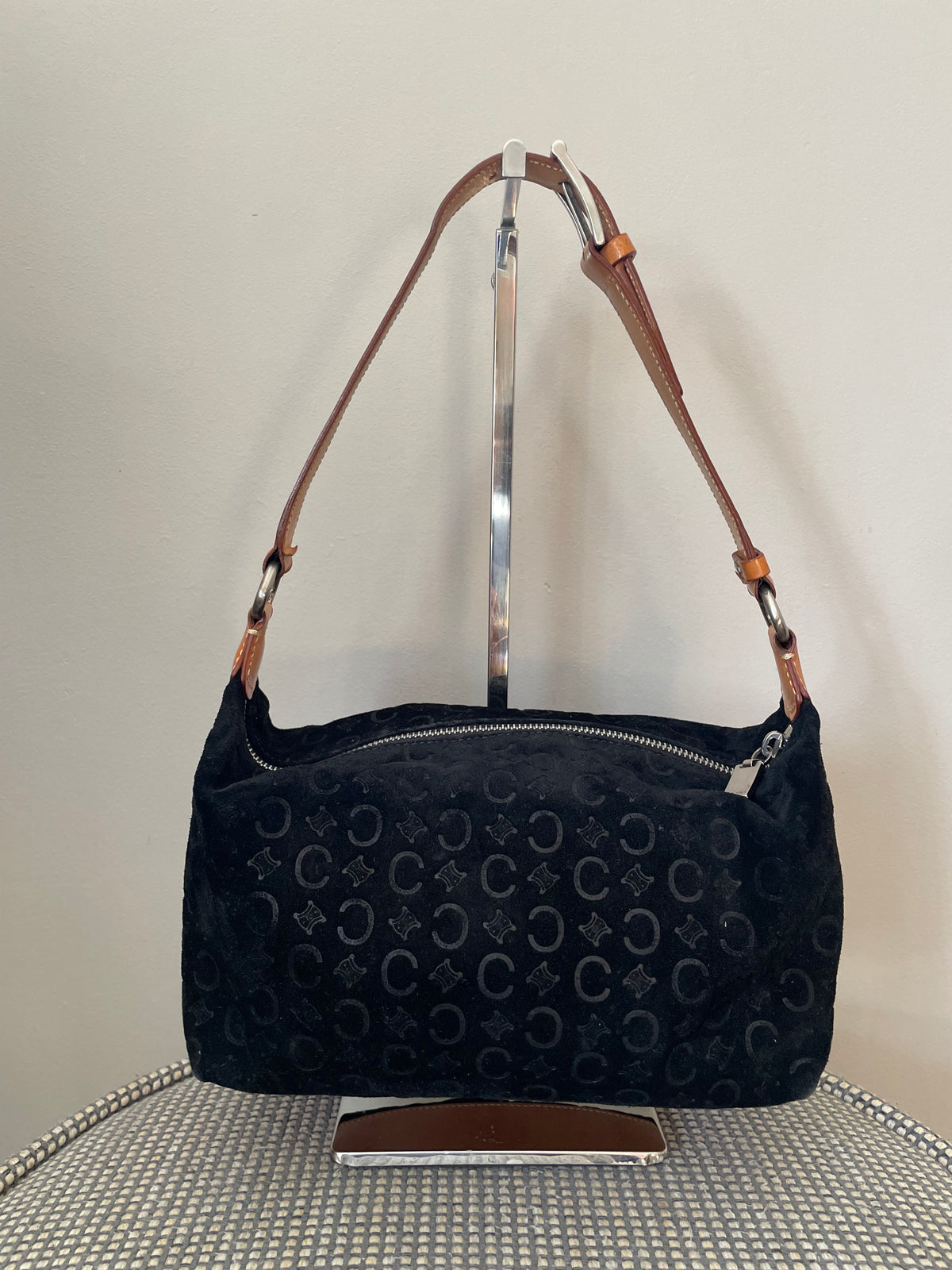 Preloved Celine C Macadam Shoulder Bag