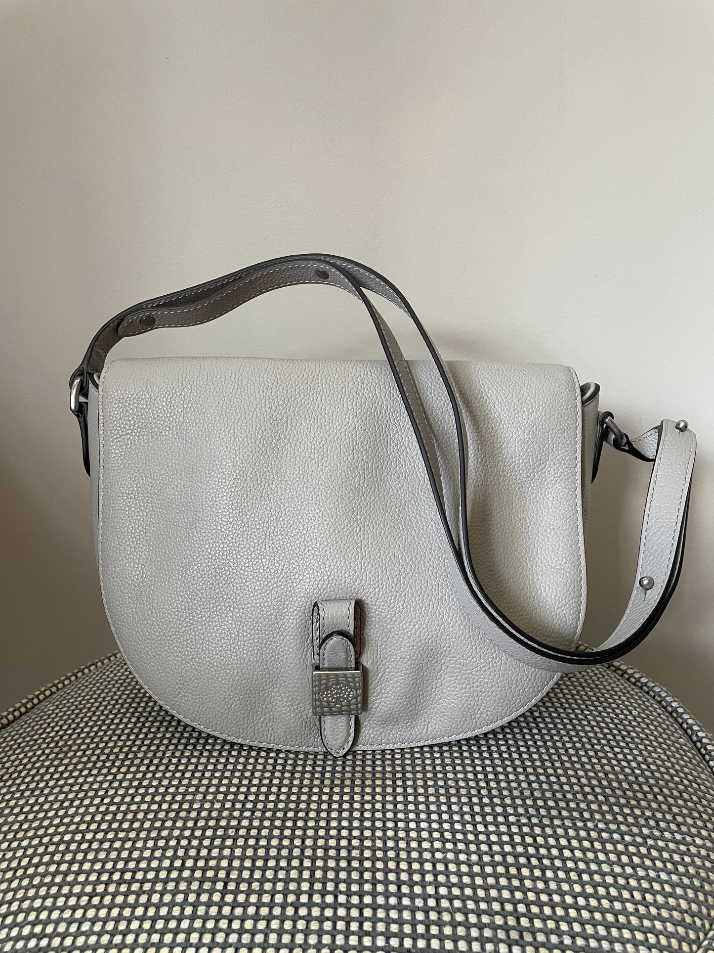 Preloved Mulberry Tessie Satchel Shoulder Bag
