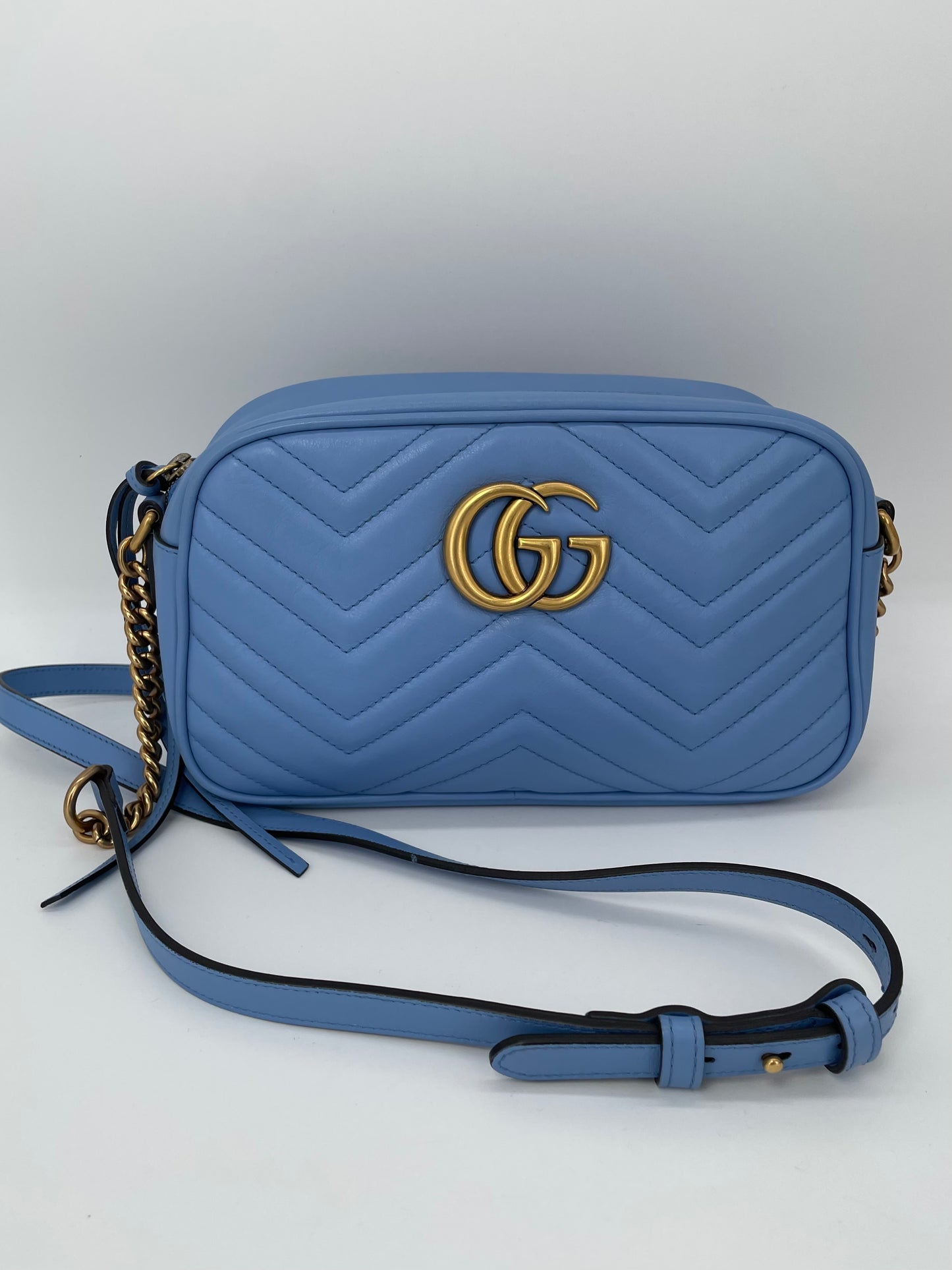 Preloved Gucci Marmont Shoulder Bag, Small