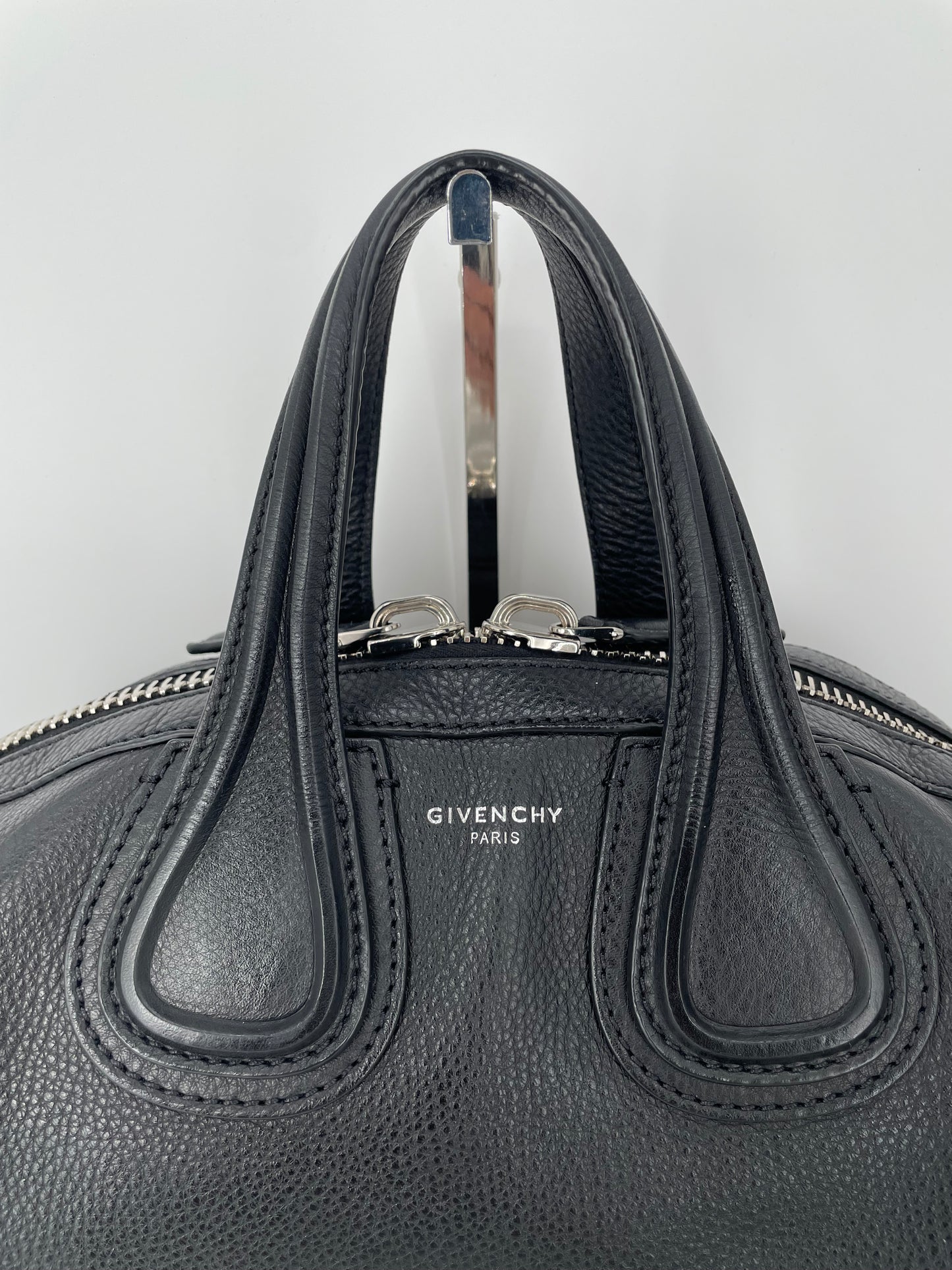 Preloved Givenchy Nightingale Shoulder Tote Bag, Small