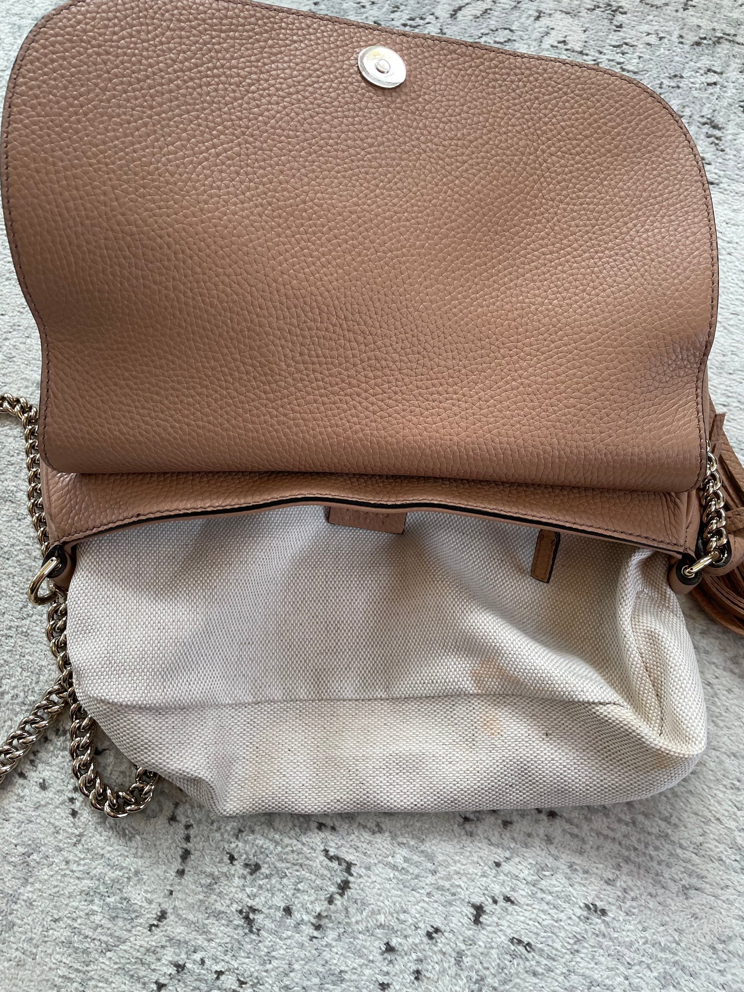 Preloved Gucci Long Soho Chain Shoulder Bag