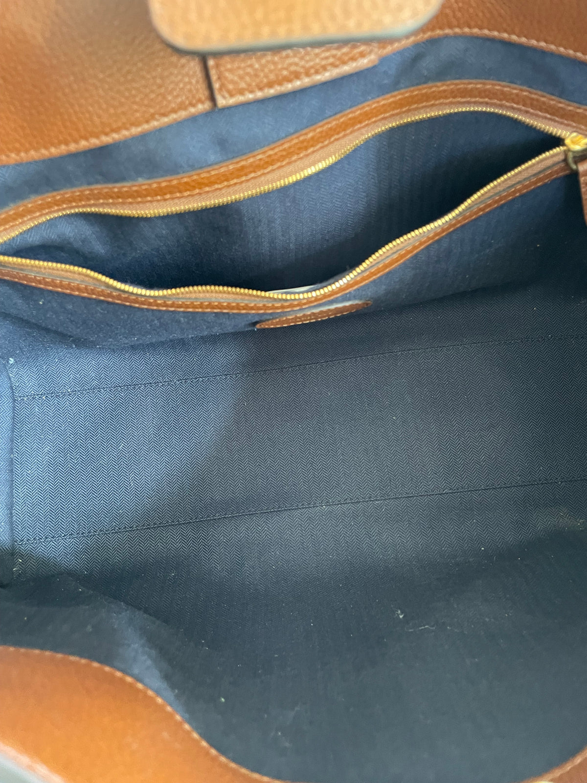 Preloved Mulberry Lily Chain Tote Bag