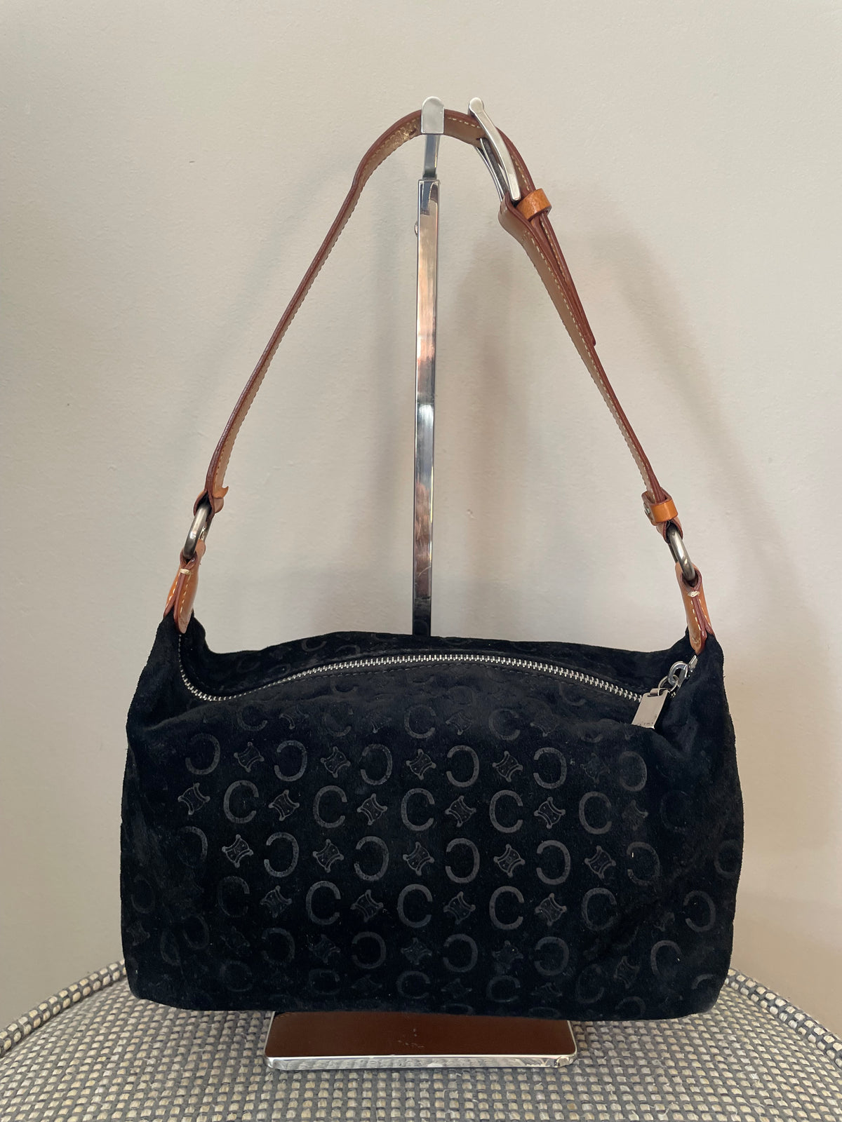 Preloved Celine C Macadam Shoulder Bag